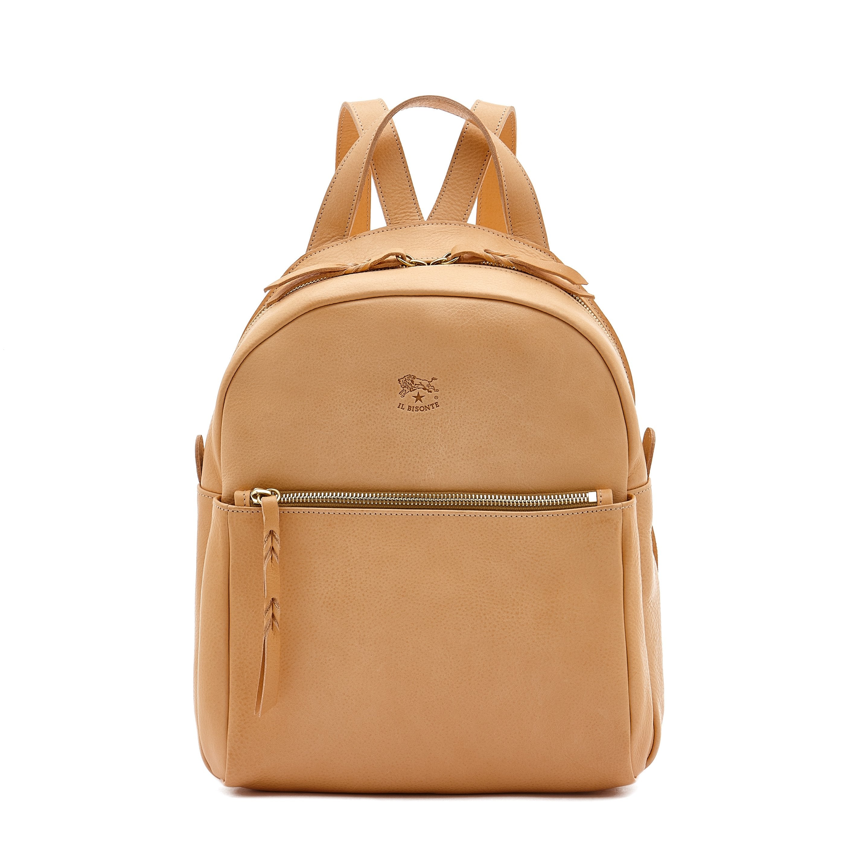 Lungarno Women's backpack in leather color natural – Il Bisonte