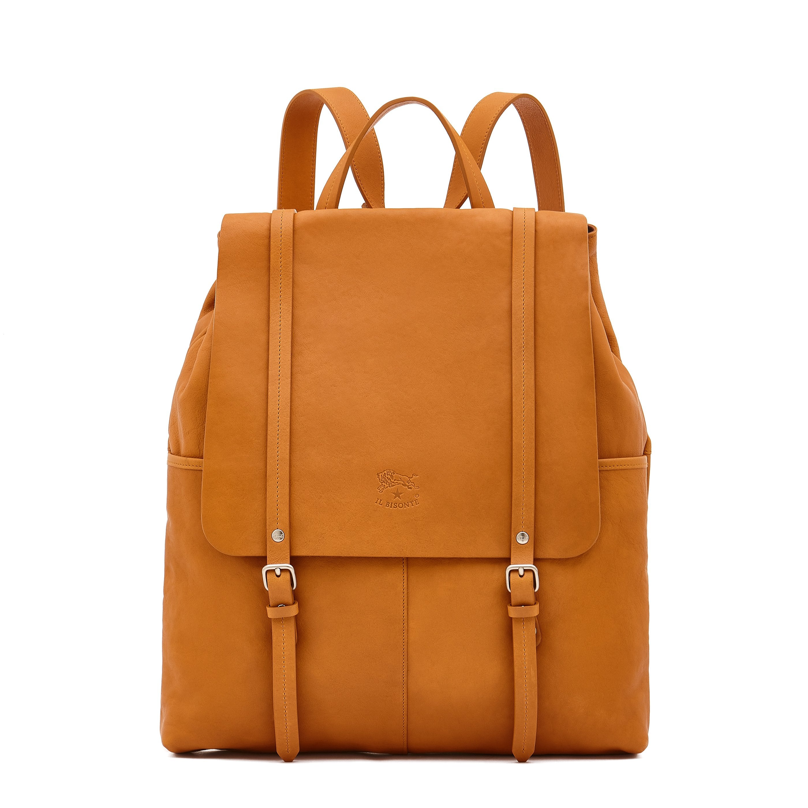 Men's Backpack in Vintage Leather color Natural