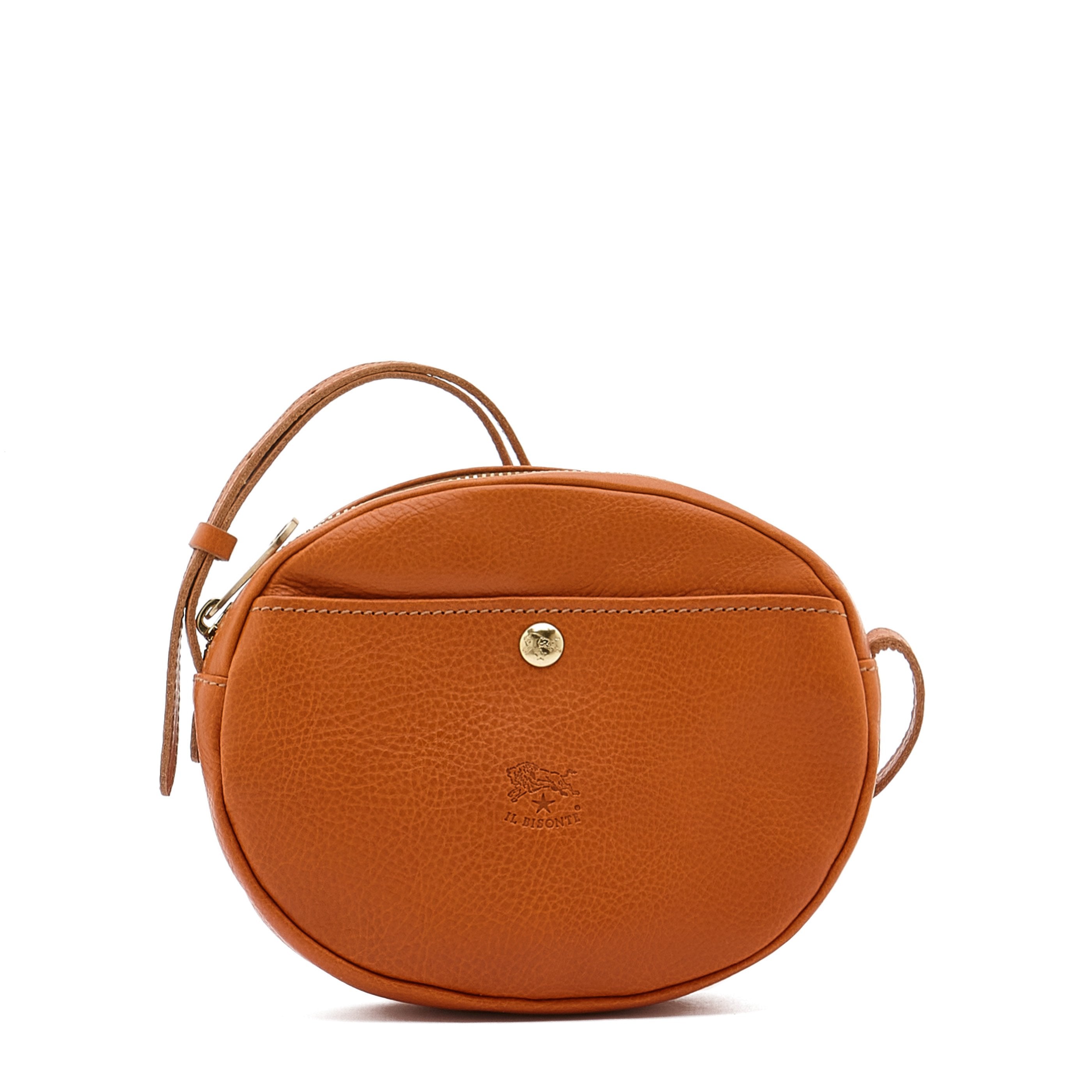 Rubino | Women's crossbody bag in leather color caramel – Il Bisonte