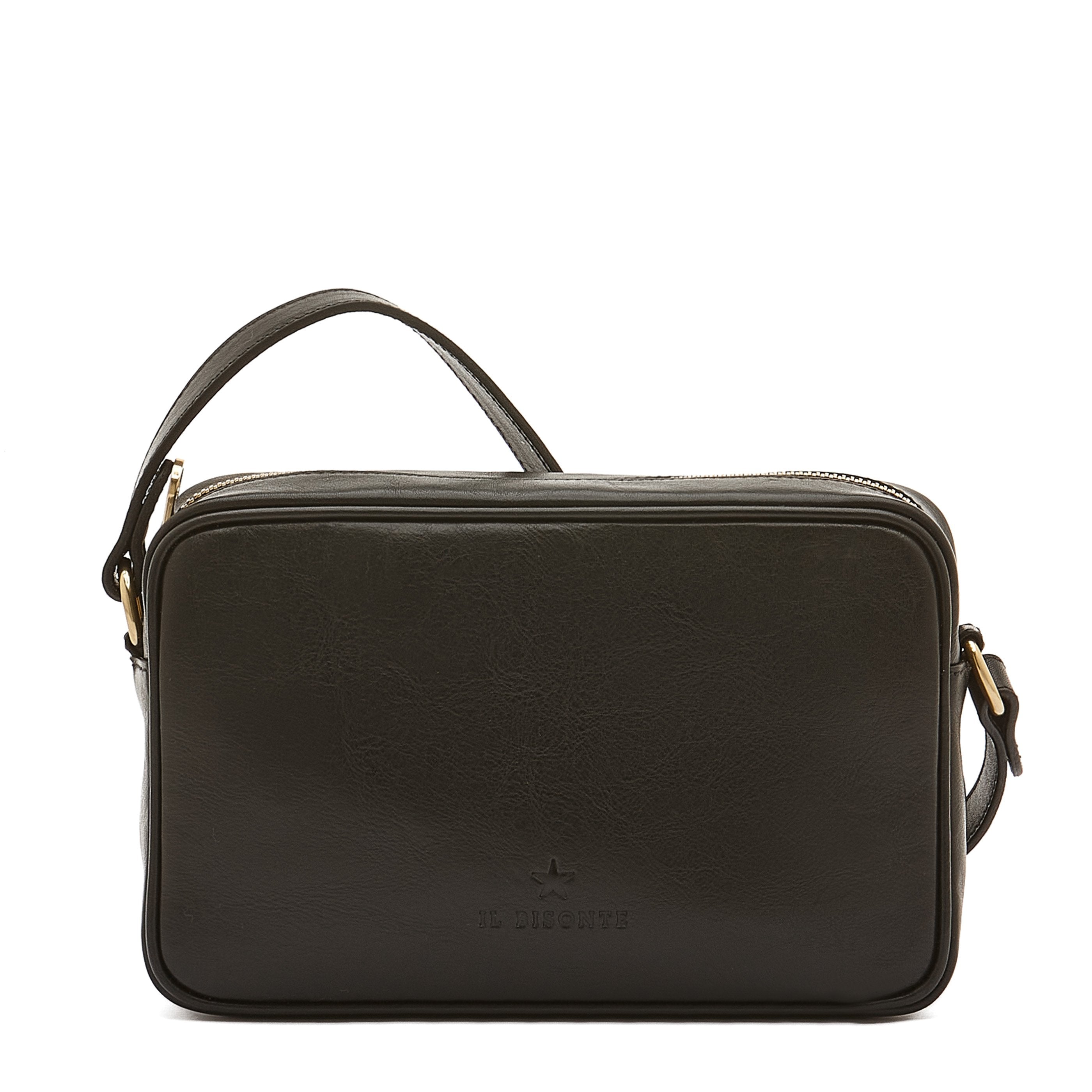 Oliveta | Women's crossbody bag in leather color black – Il Bisonte