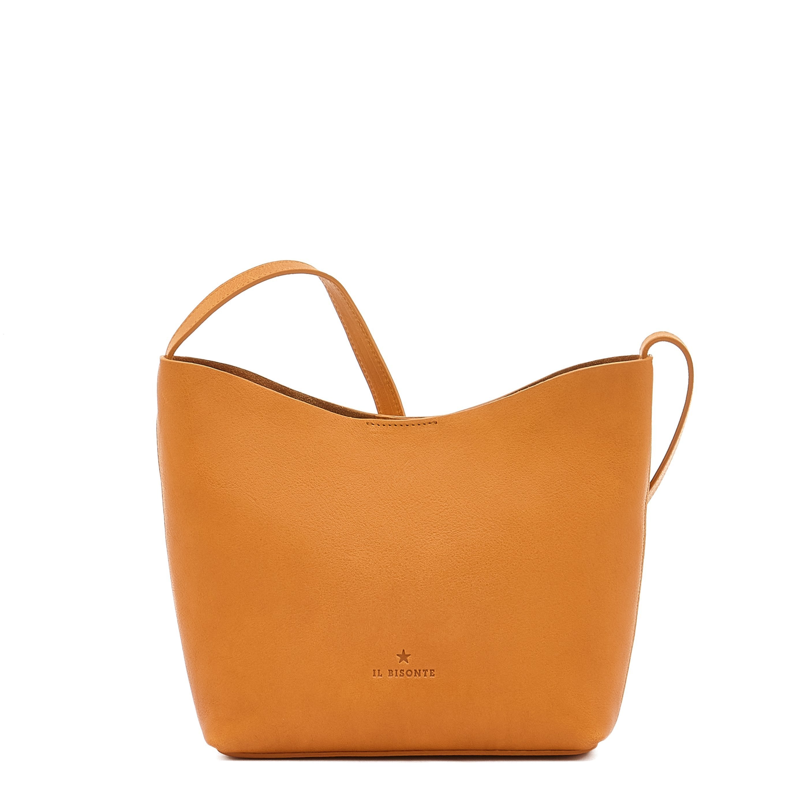 Le laudi | Women's crossbody bag in vintage leather color natural