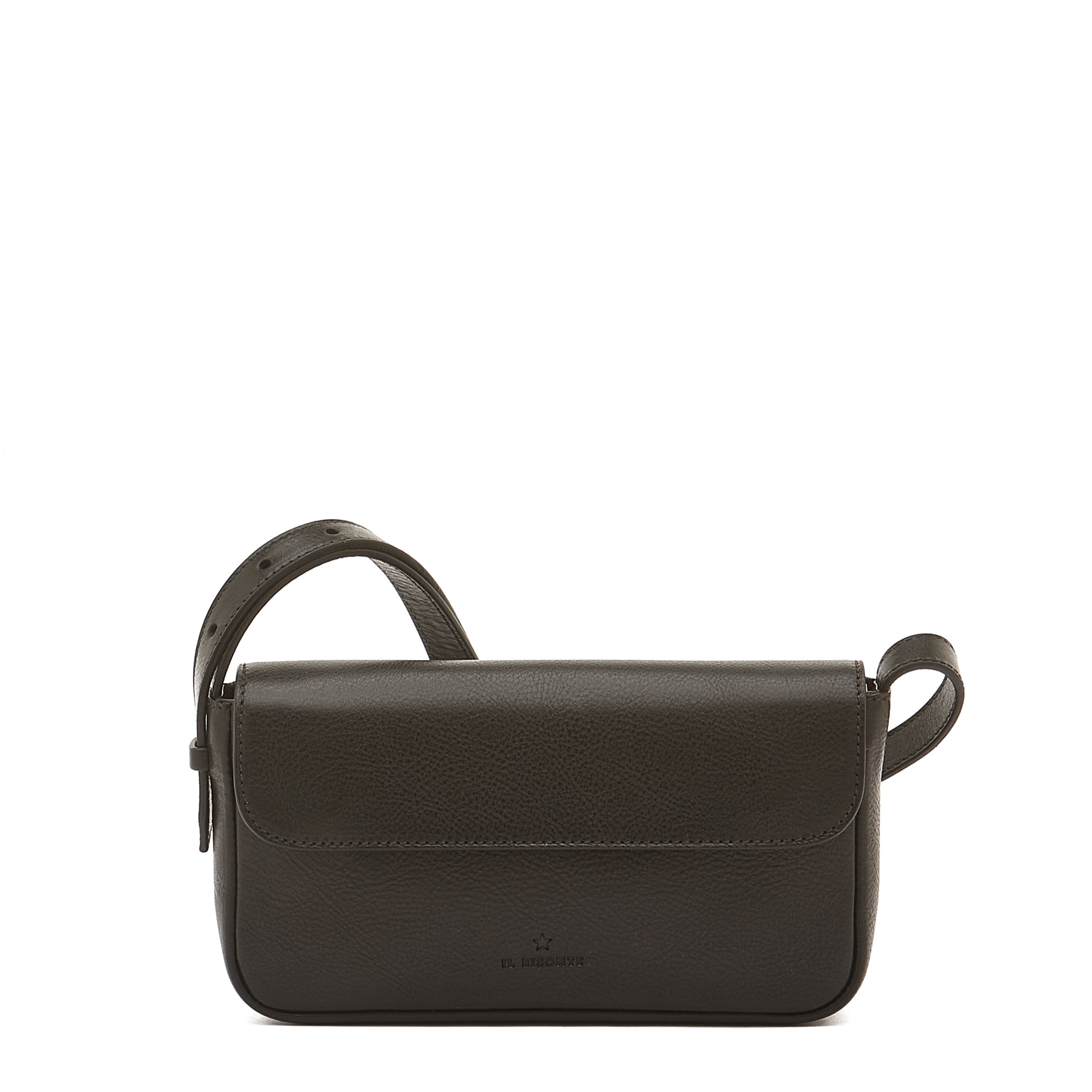 Studio Women's crossbody bag in leather color black – Il Bisonte