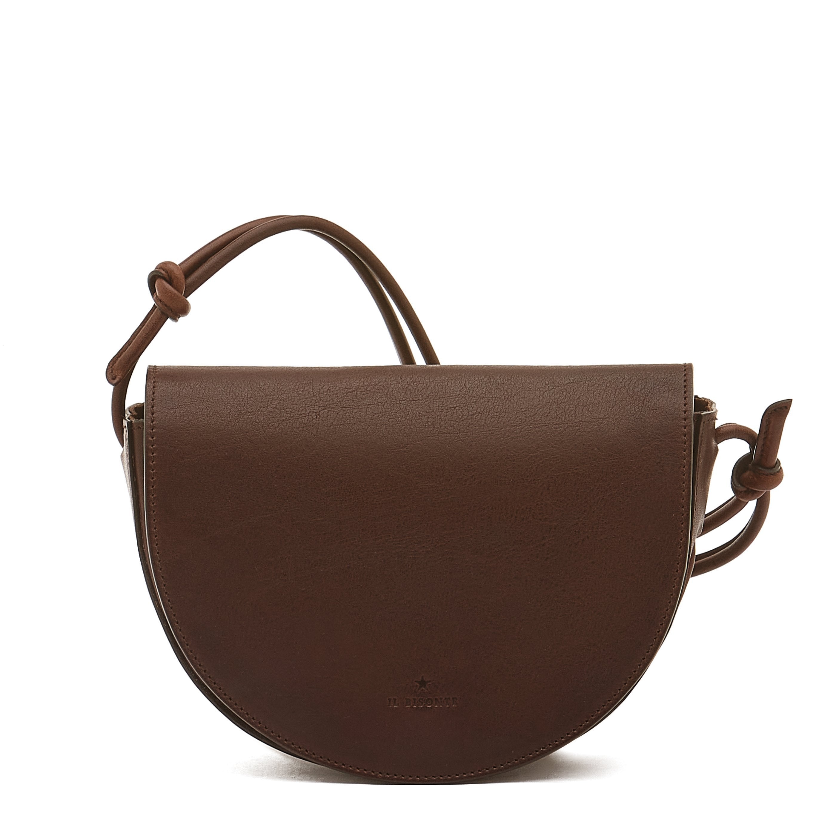 Snodo | Women's crossbody bag in vintage leather color coffee – Il