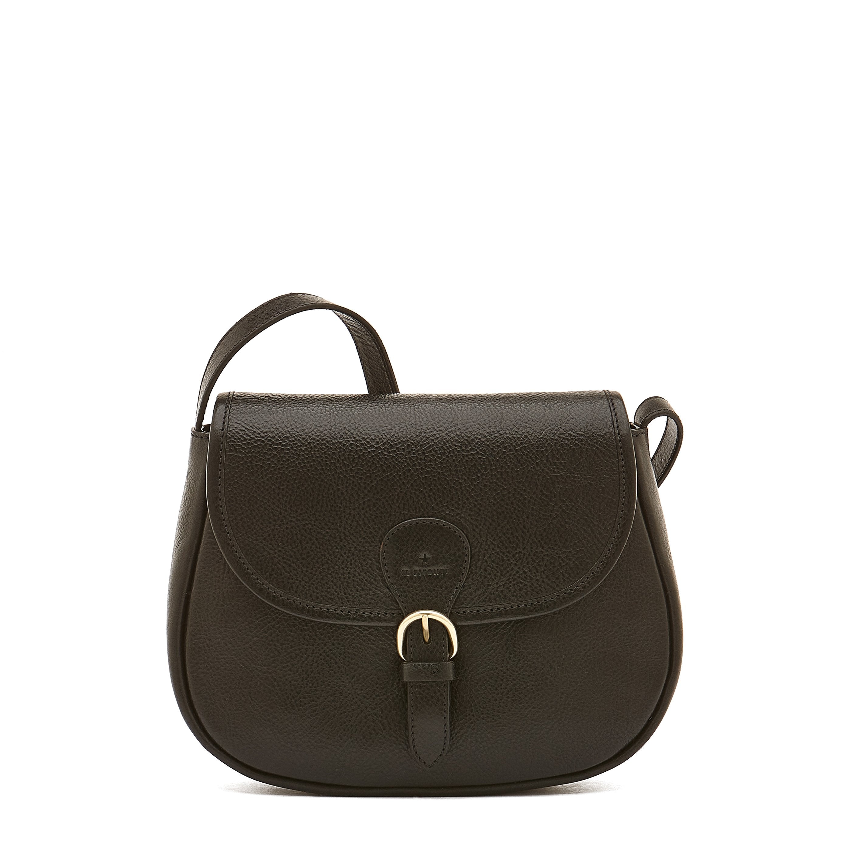 Novecento | Women's crossbody bag in leather color black – Il Bisonte