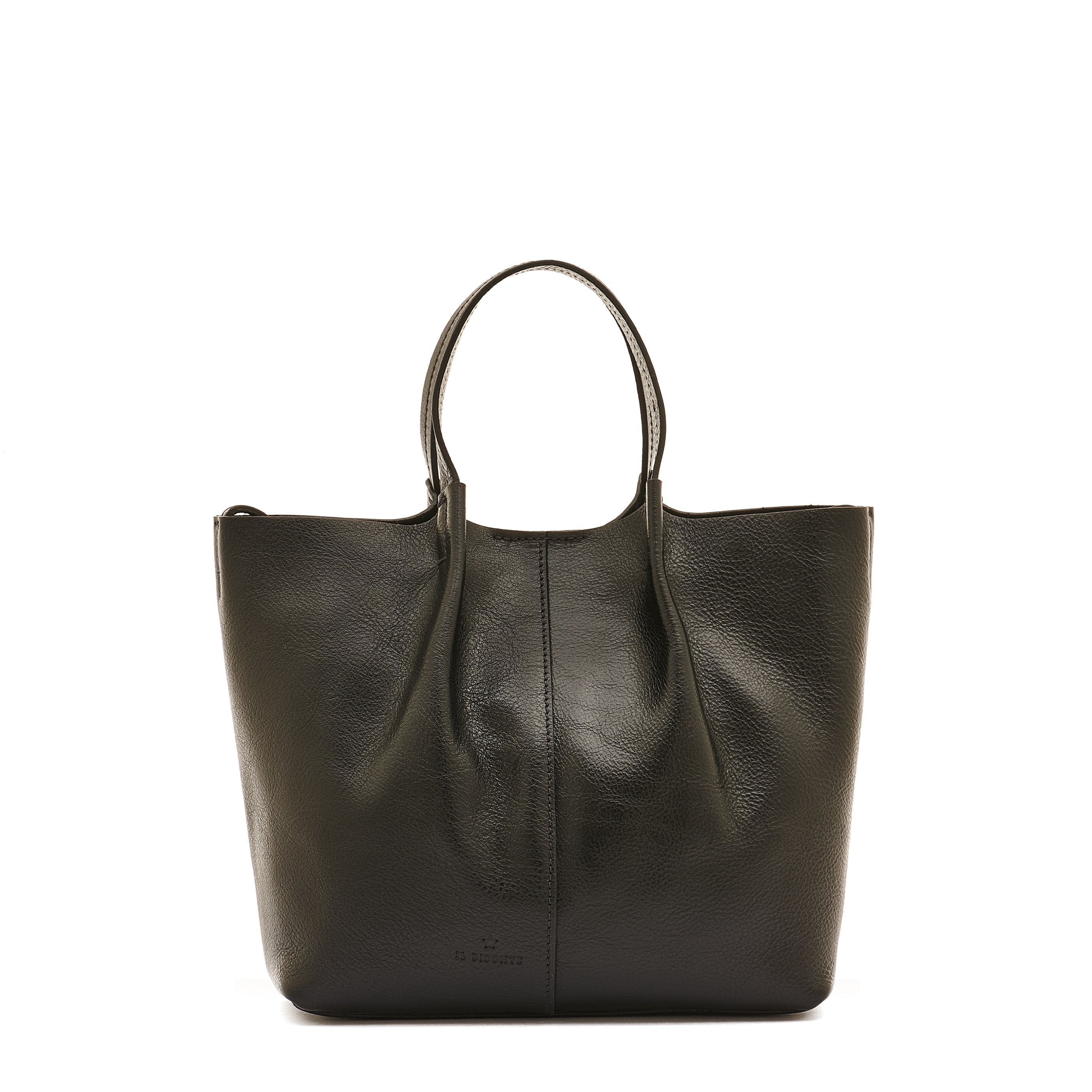 Nina | Women's crossbody bag in leather color black – Il Bisonte