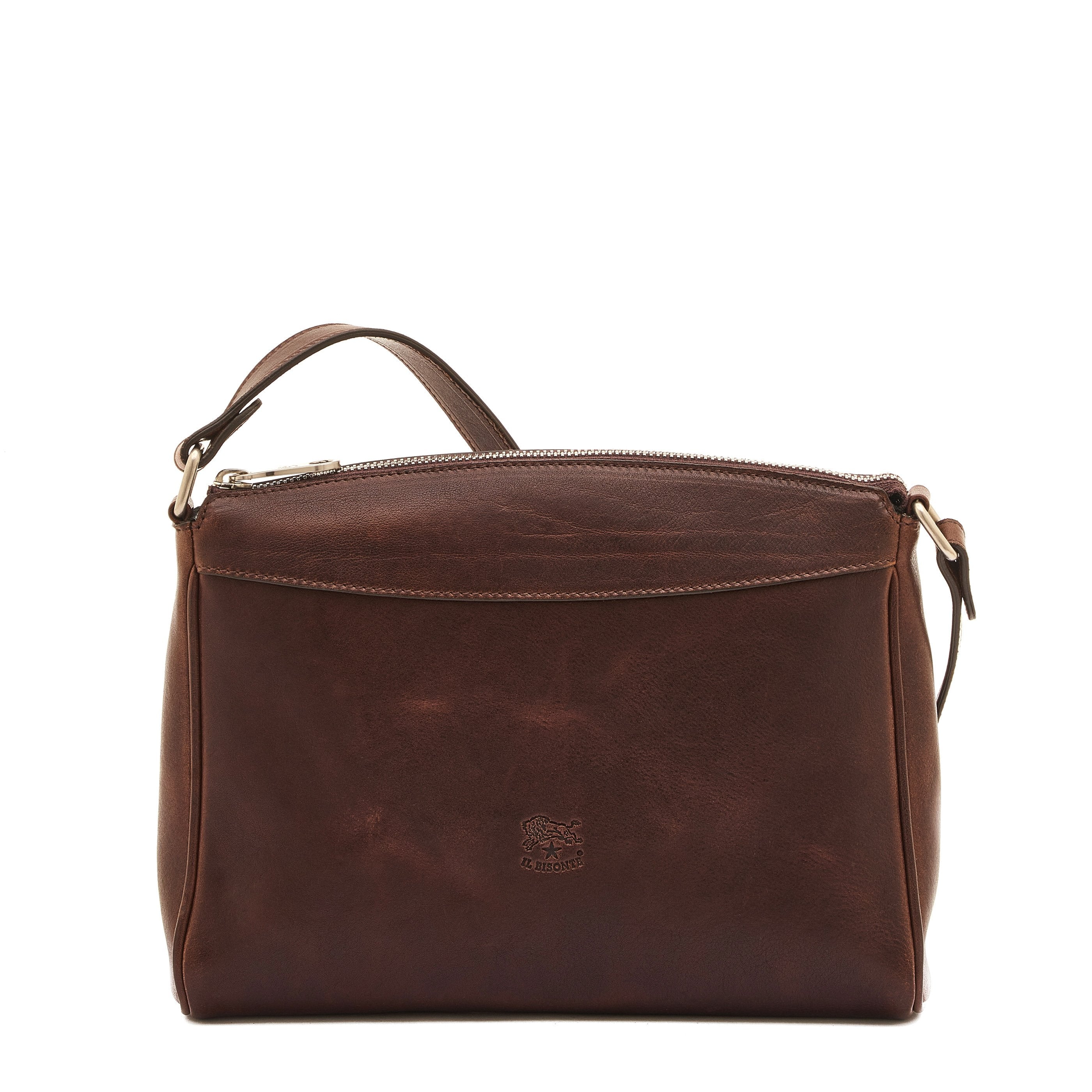 Archetipo Men's crossbody bag in vintage leather color coffee