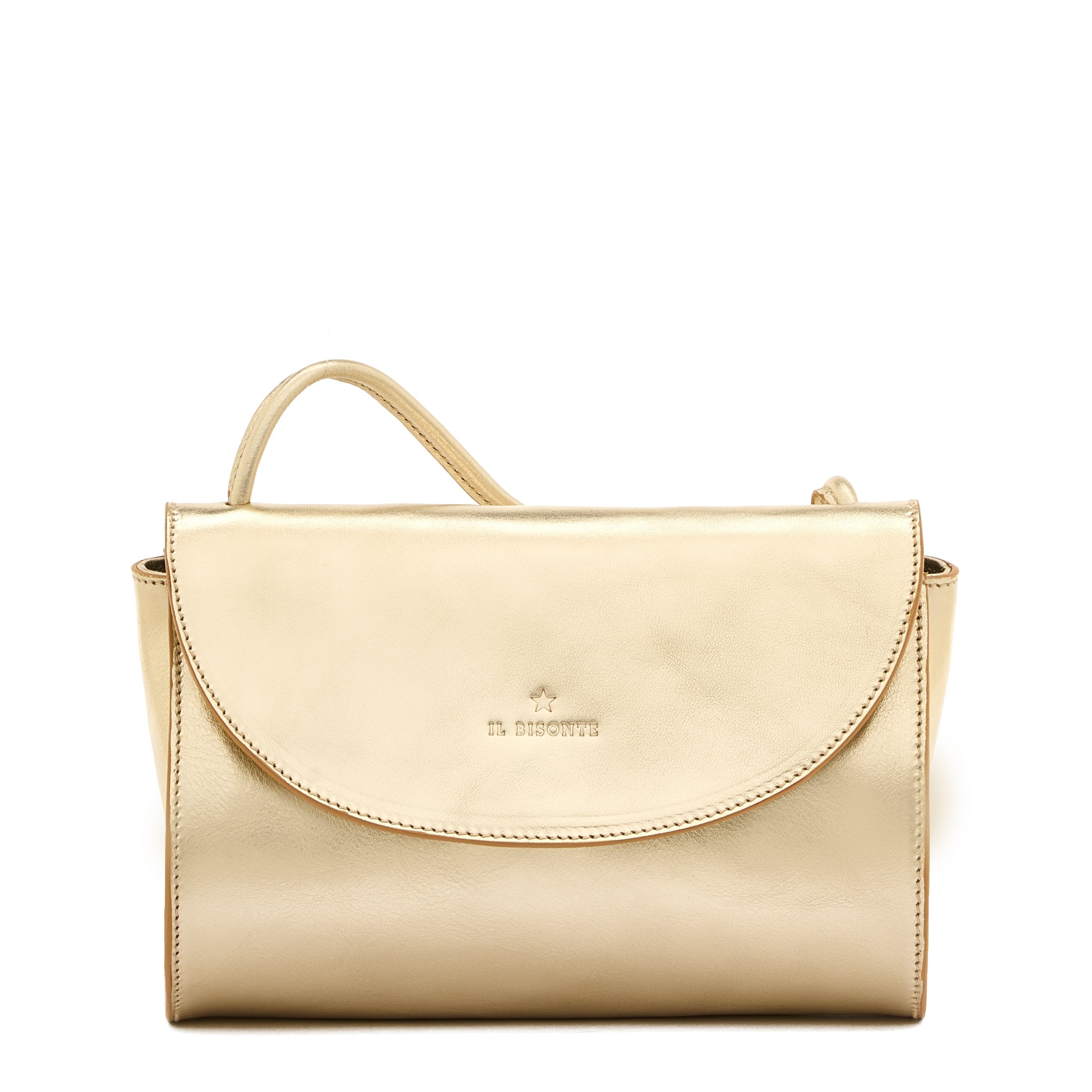 Linea 1978 | Women's crossbody bag in metallic leather color