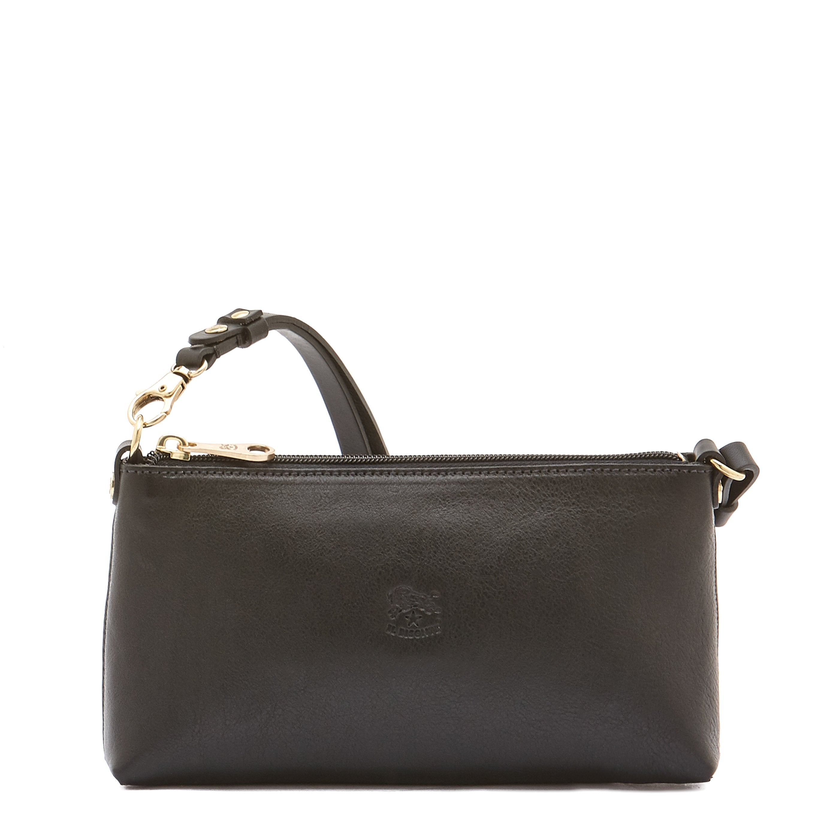 Woman's Shoulder Bag In Cowhide Leather