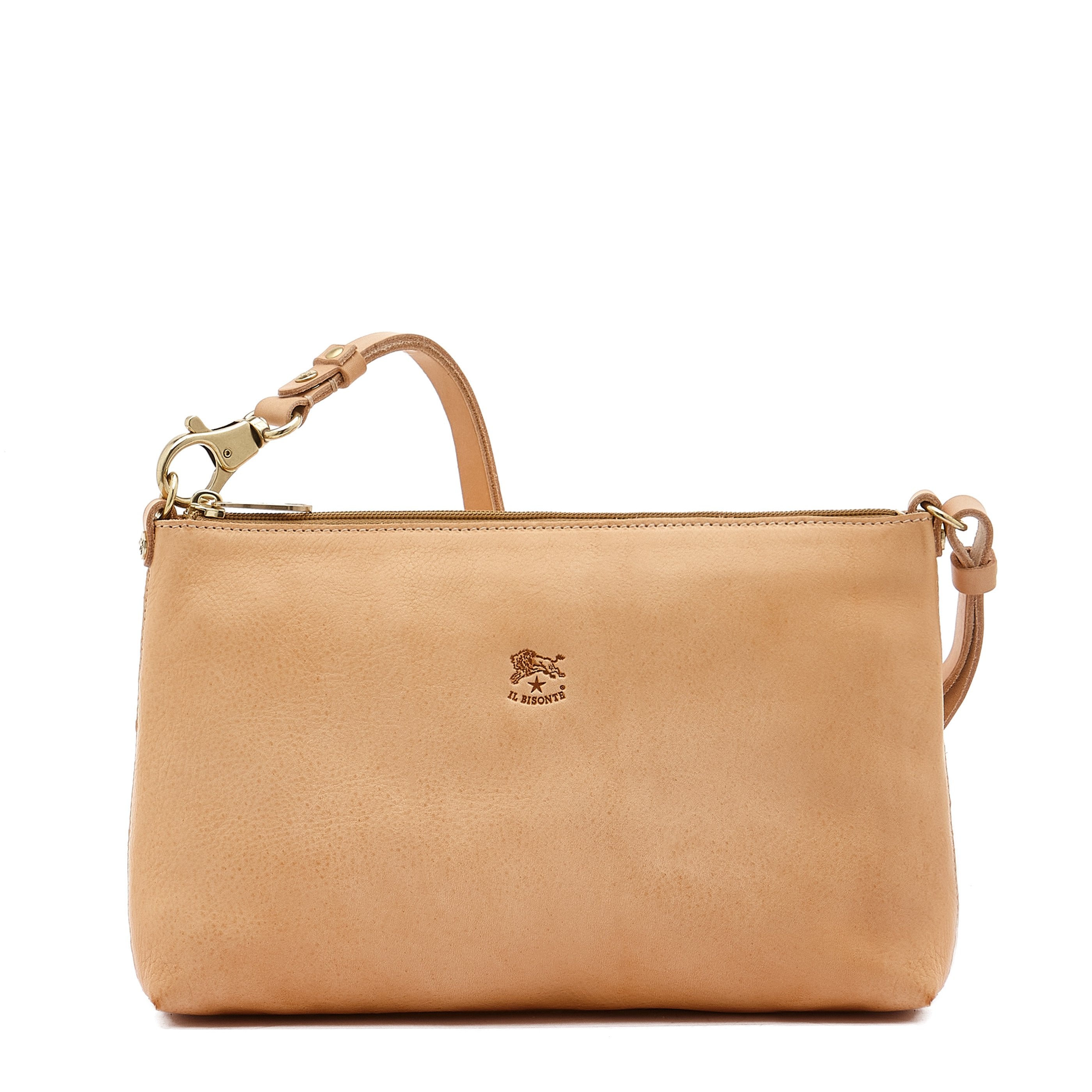 Salina | Women's shoulder bag in leather color natural – Il Bisonte