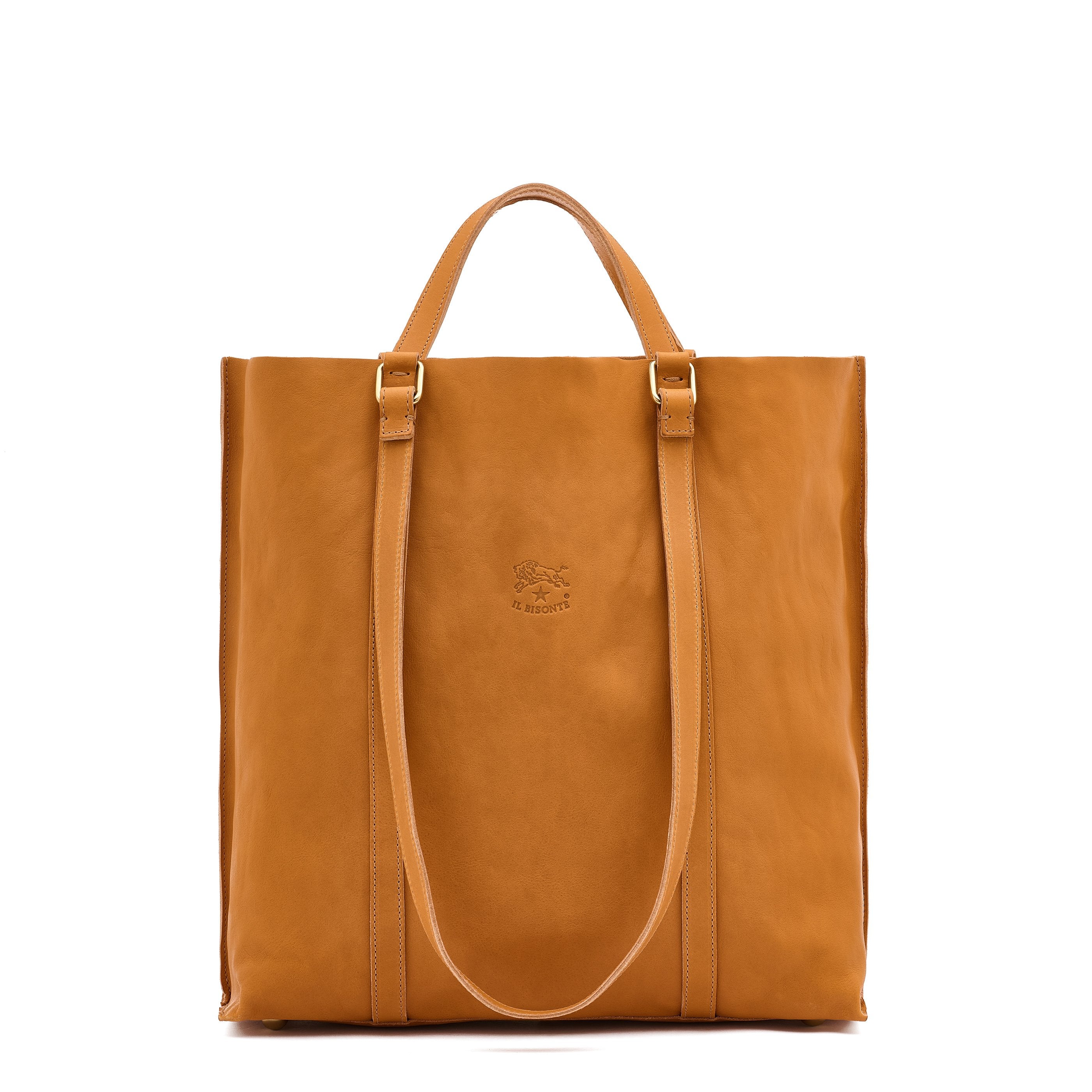 Women's handbag in vintage leather color natural – Il Bisonte