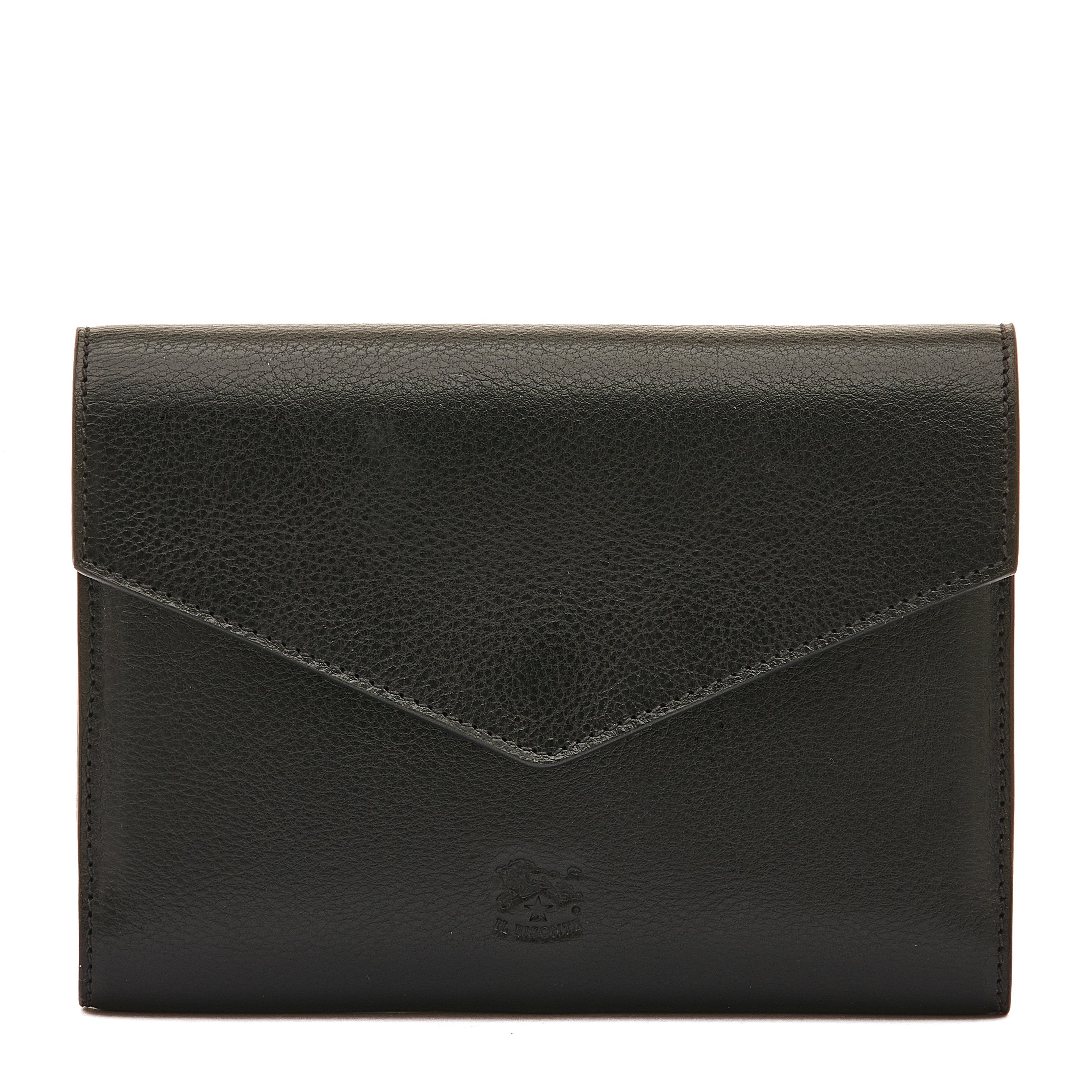 IL BISONTE ブラック ケース Home | Two-Deck Playing Card Holder in leather color black – Il