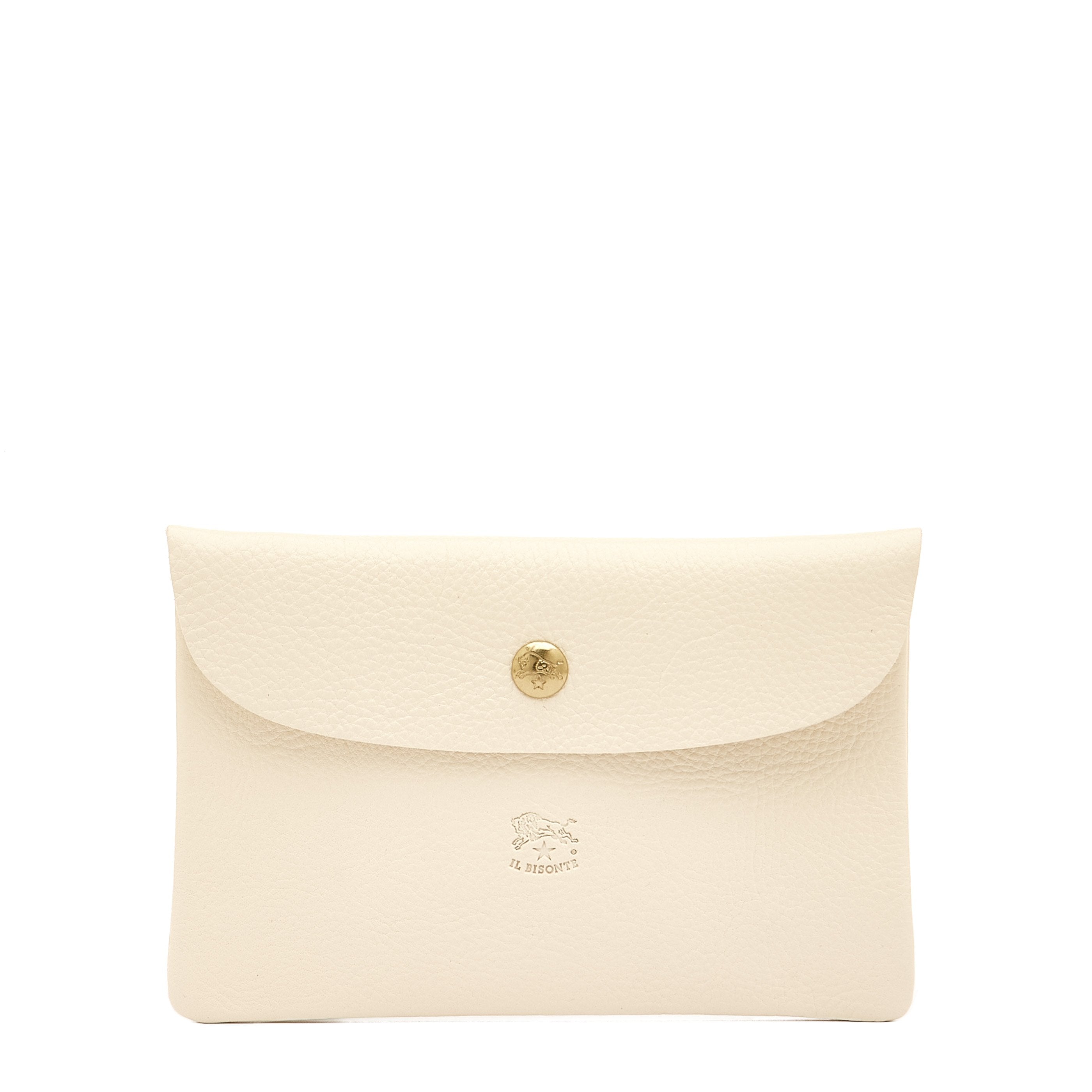 Case in leather color milk – Il Bisonte