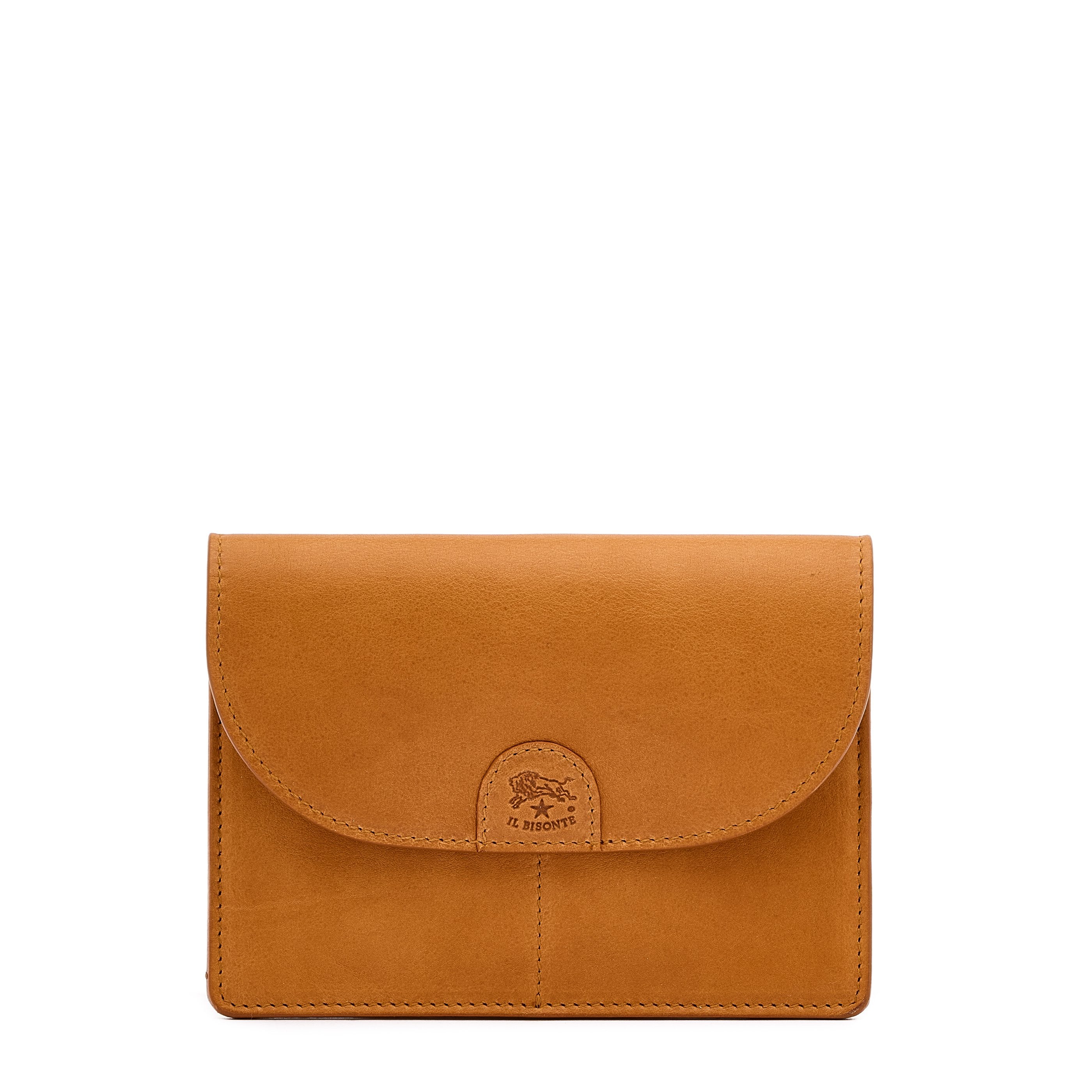 Linea 1990 | Men's pouch in vintage leather color natural – Il Bisonte