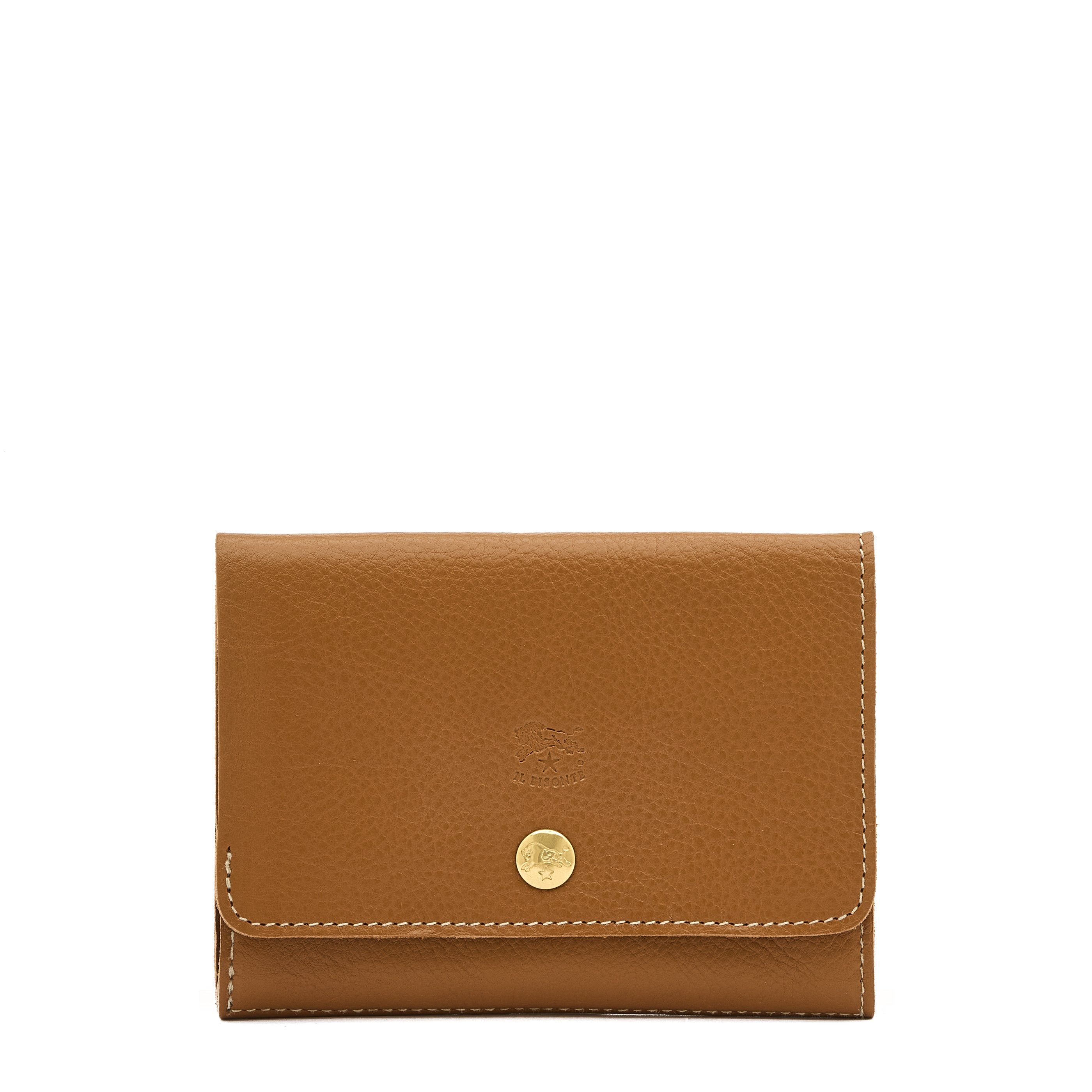 Alberese | Wallet in leather color gianduia – Il Bisonte
