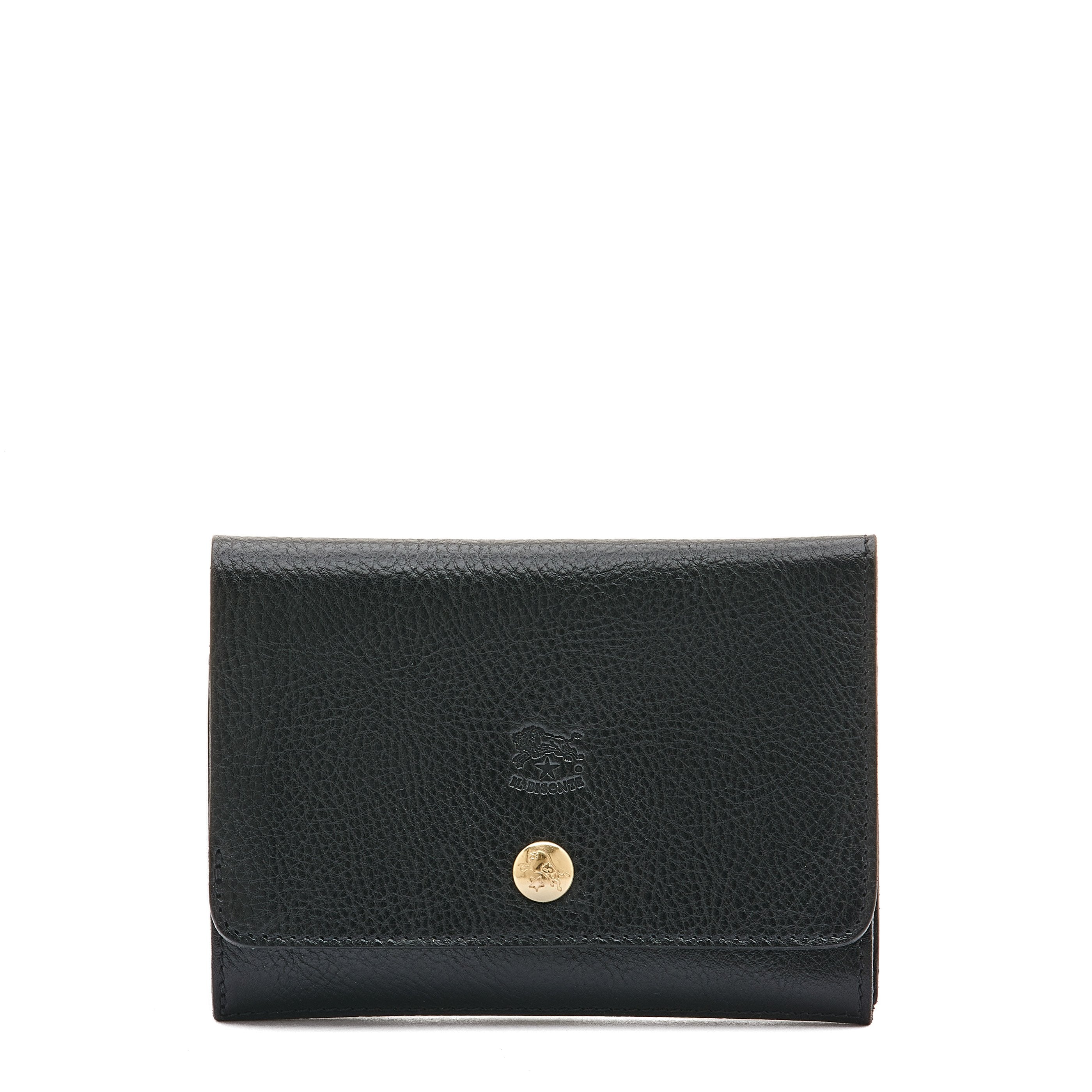 Alberese | Wallet in leather color black – Il Bisonte