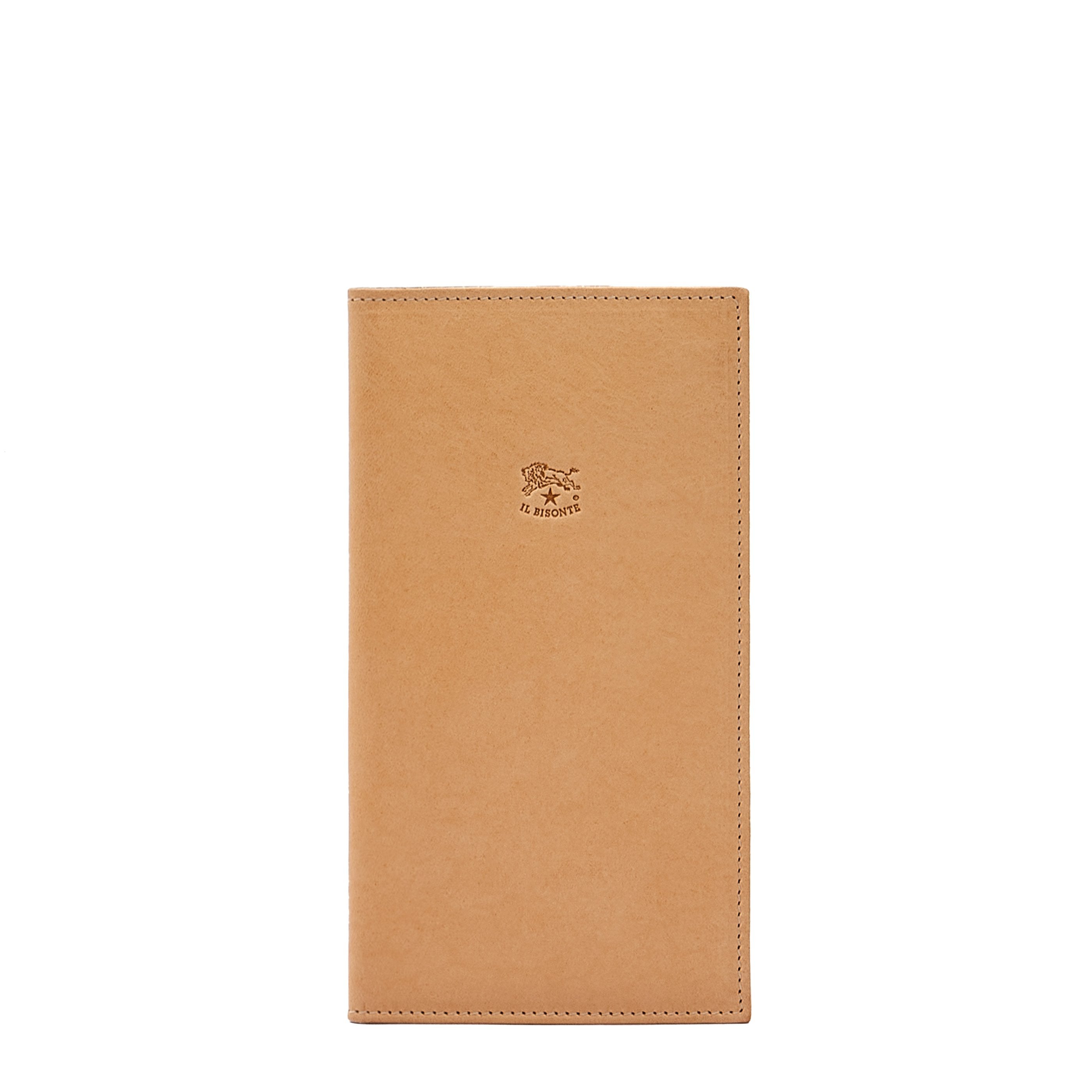 Wallet in leather color natural – Il Bisonte