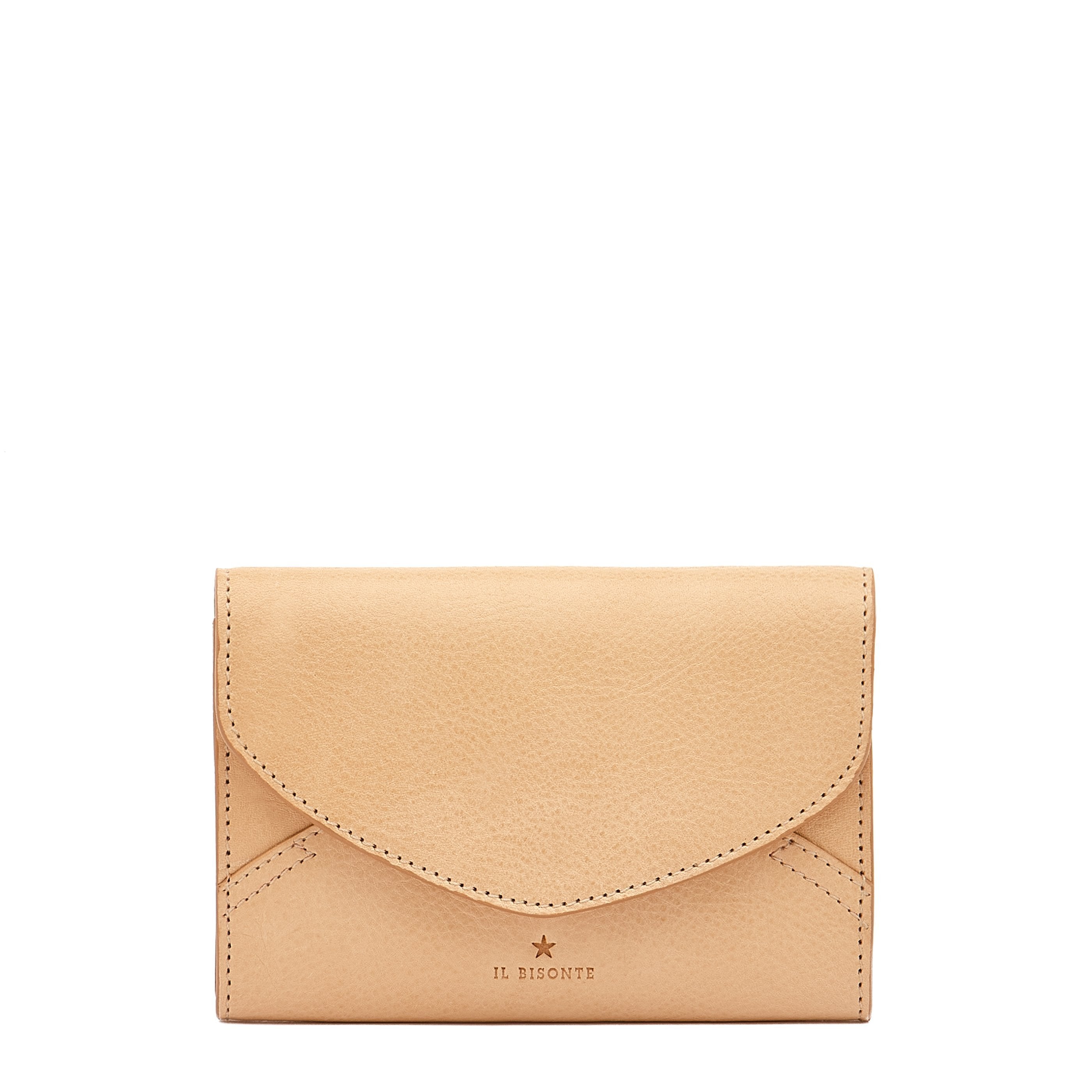 Esperia | Women's wallet in leather color natural – Il Bisonte