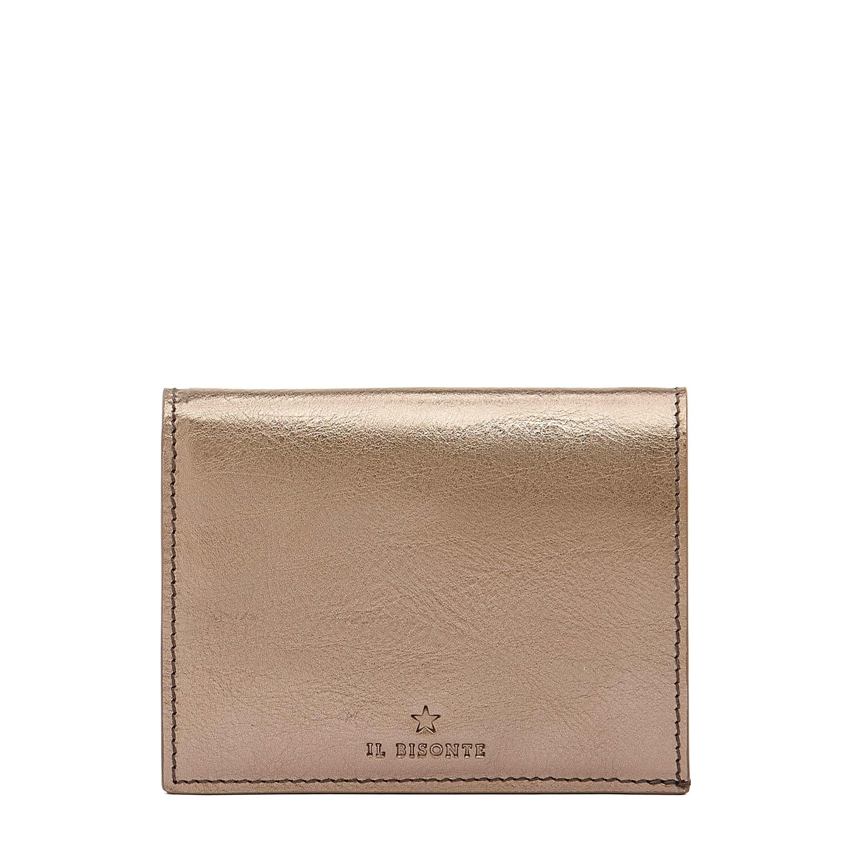 Oliveta  Women's Small Wallet in Leather color Cherry – Il Bisonte