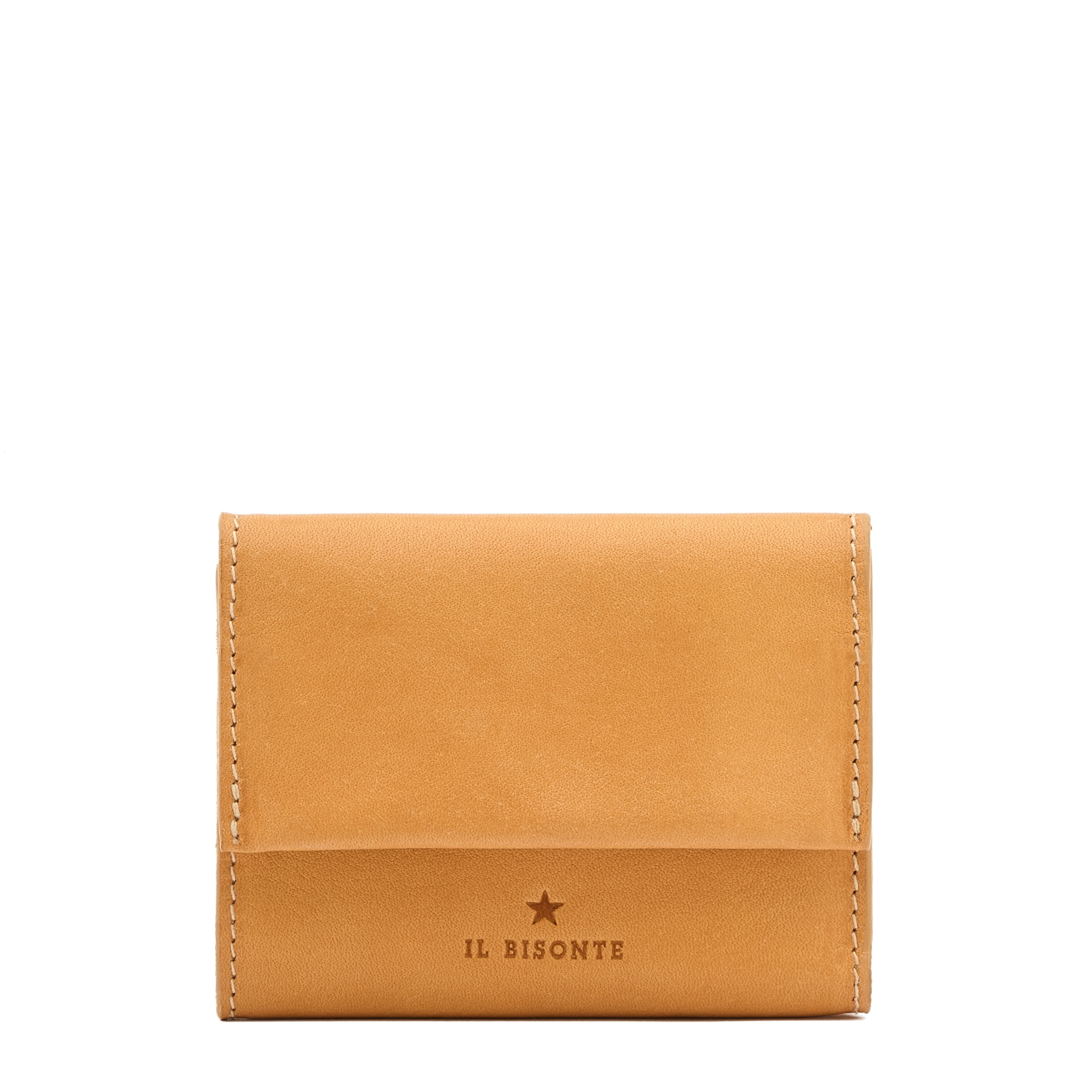 Anna | Women's small wallet in leather color natural – Il Bisonte