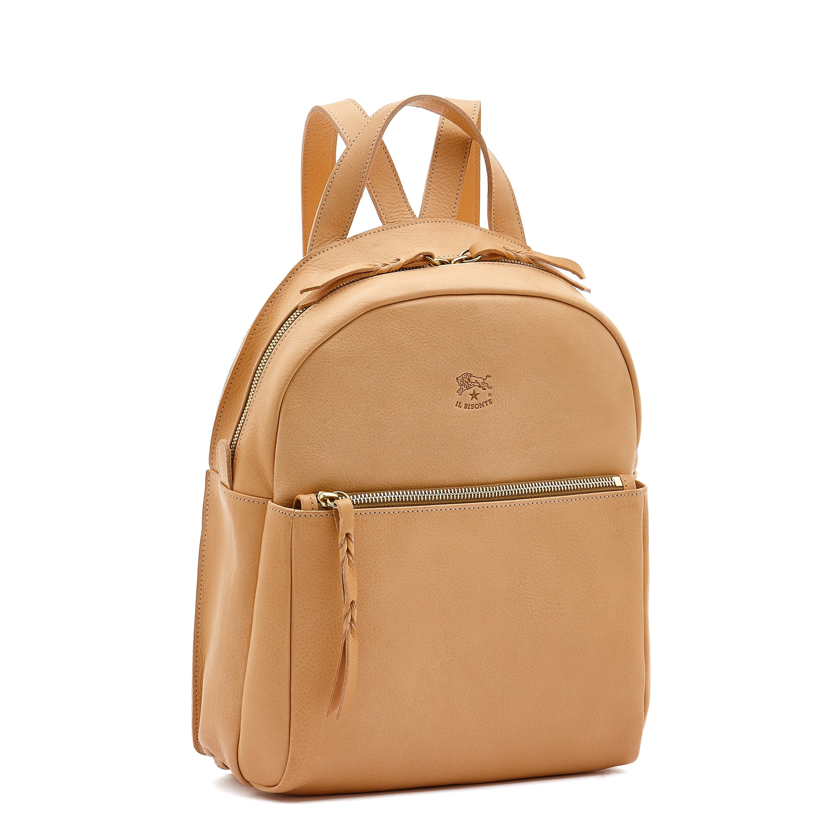 Lungarno | Women's backpack in leather color natural