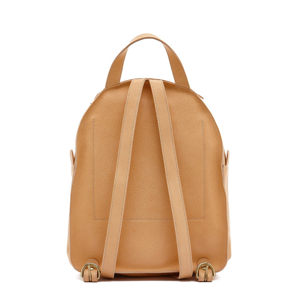 Lungarno | Women's backpack in leather color natural