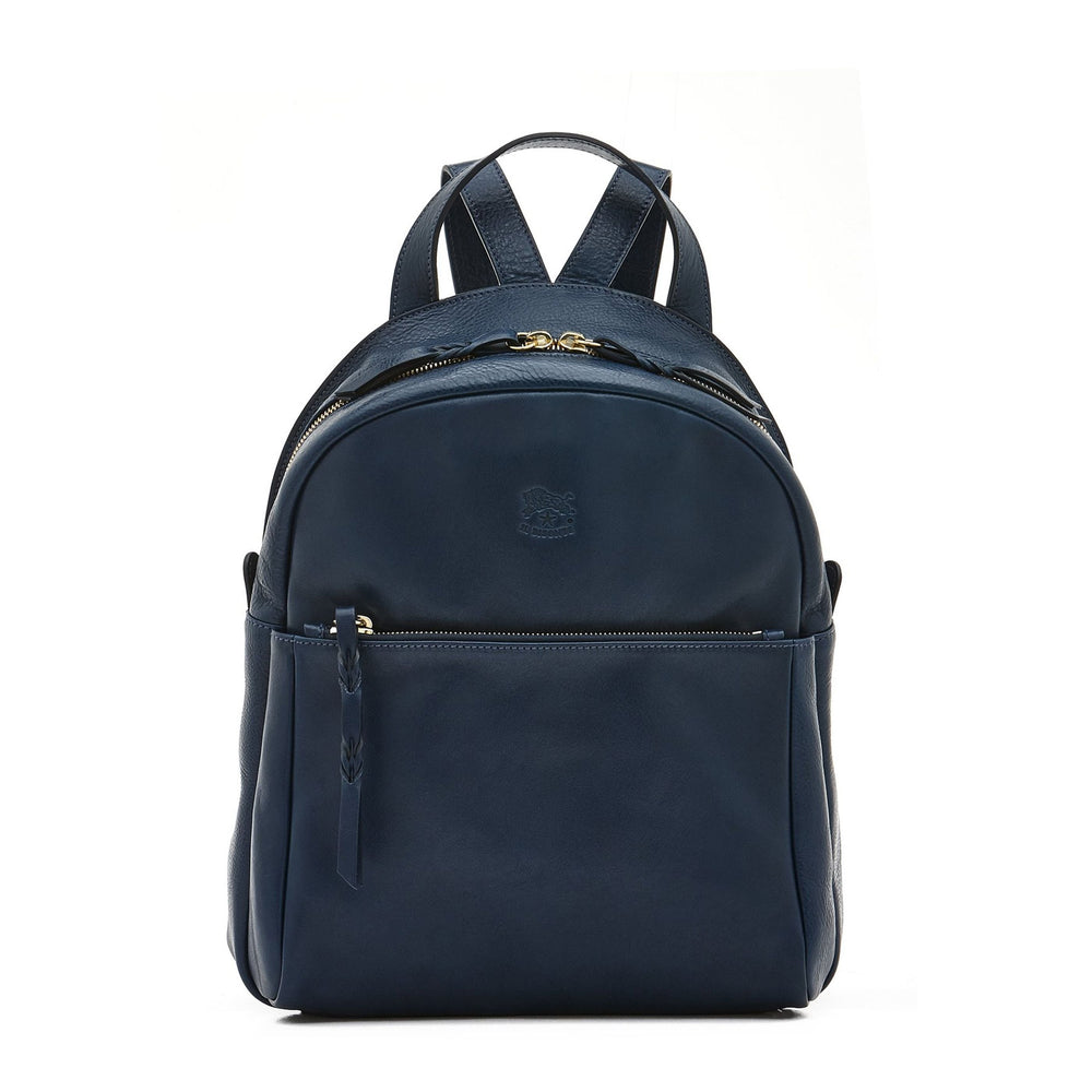 blue bird leather backpack Lungarno