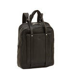 Trebbio | Men's backpack in vintage leather color black
