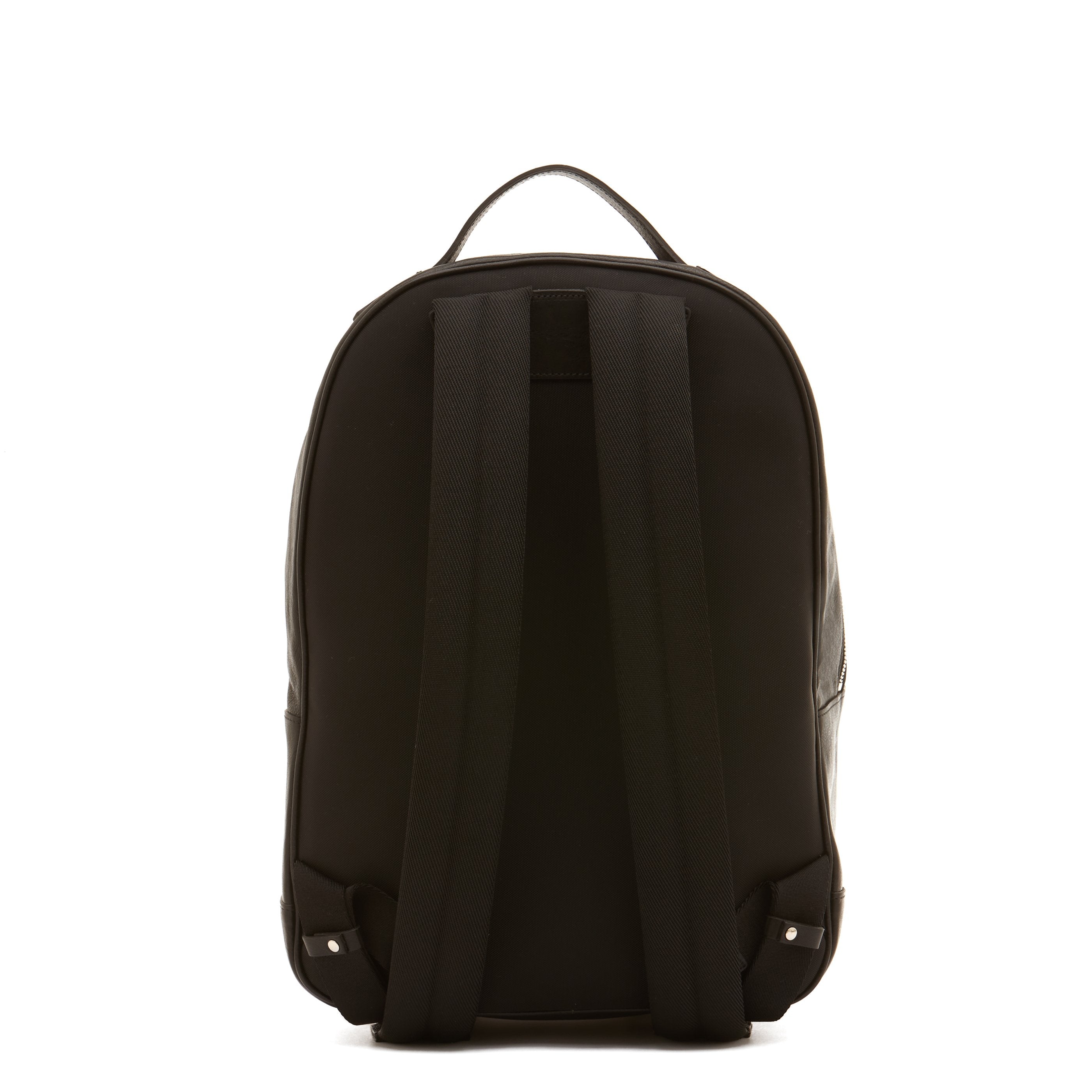 black leather men backpack IL BISONTE Meleto Backpack