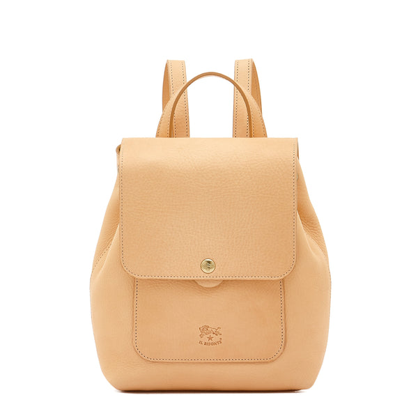Mezzomonte | Women's Backpack in Leather color Natural