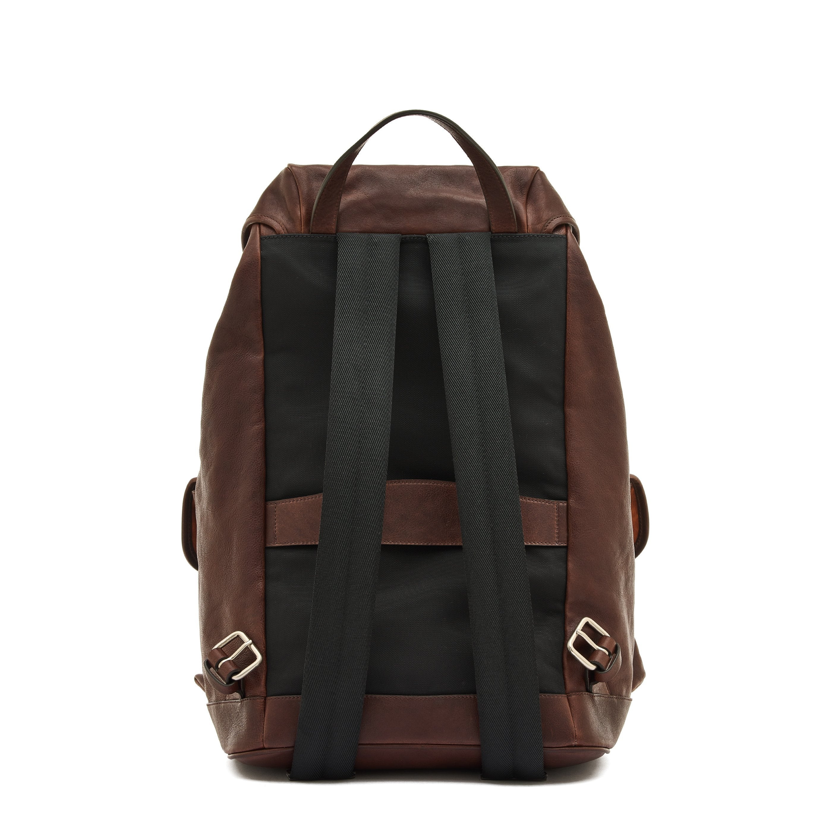 Linea 1990 | Zaino da uomo in pelle colore caffe / aragosta