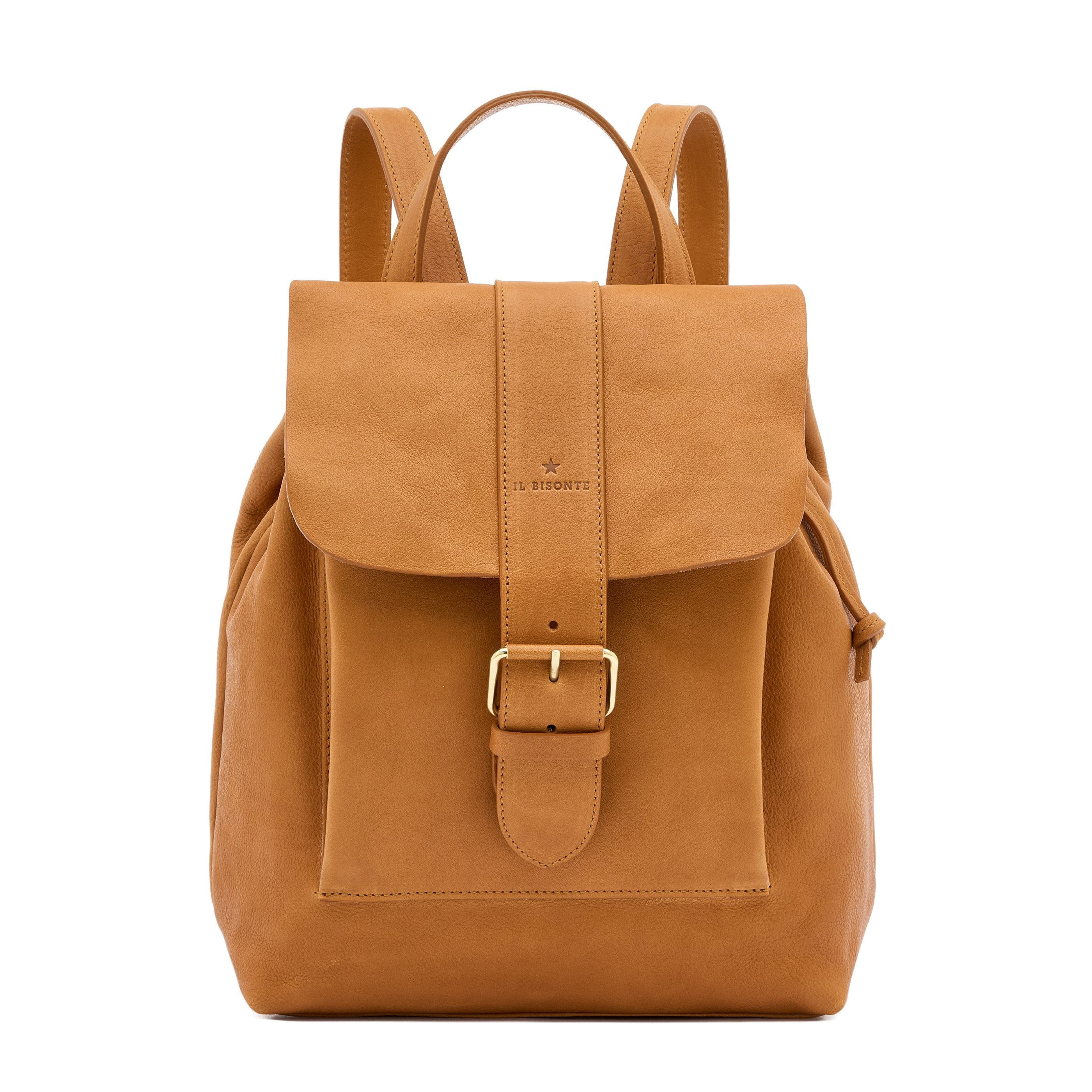 Linea 1990 | Sac a dos pour femme en cuir vintage couleur naturel