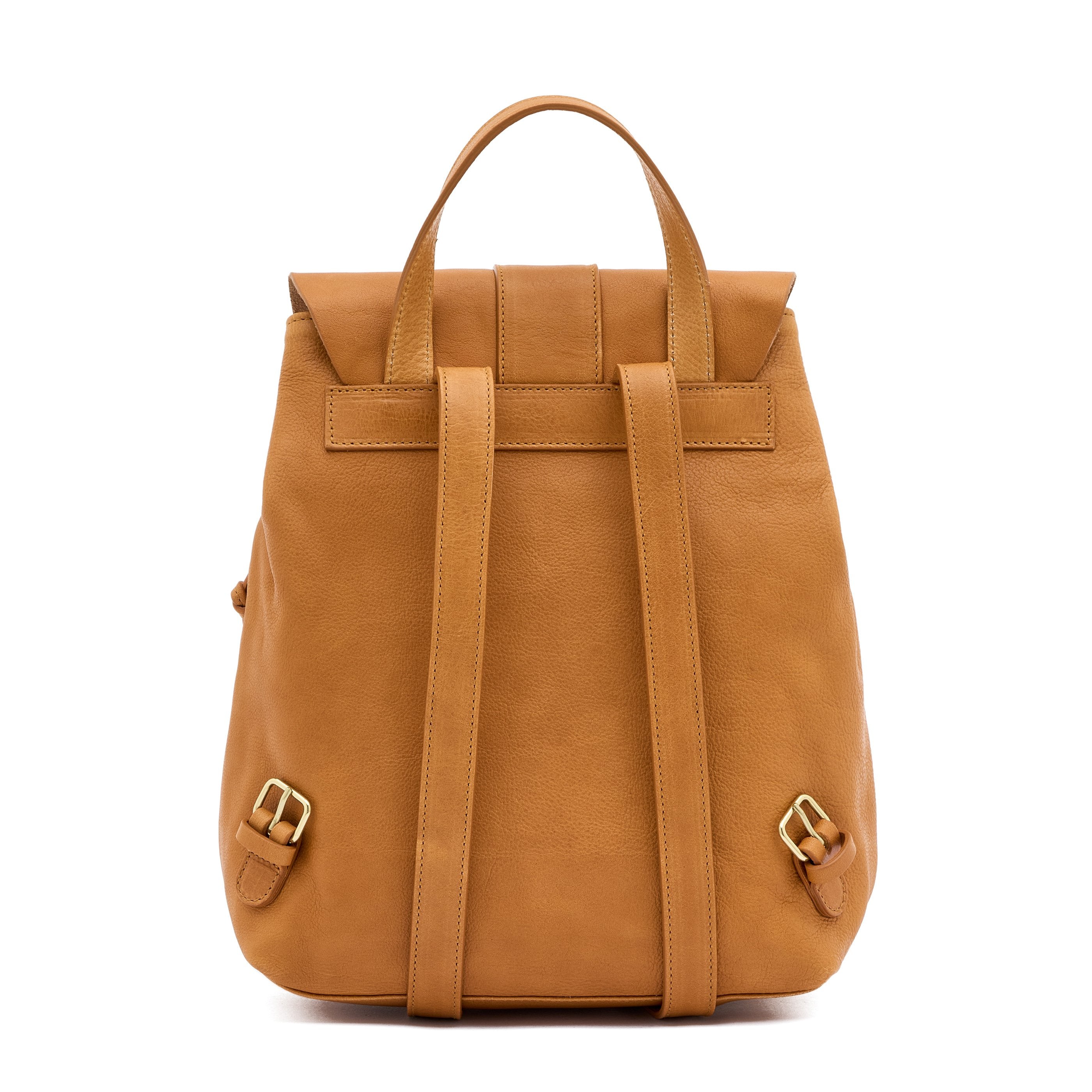Linea 1990 | Sac a dos pour femme en cuir vintage couleur naturel