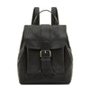 Linea 1990 | Women's backpack in leather color black