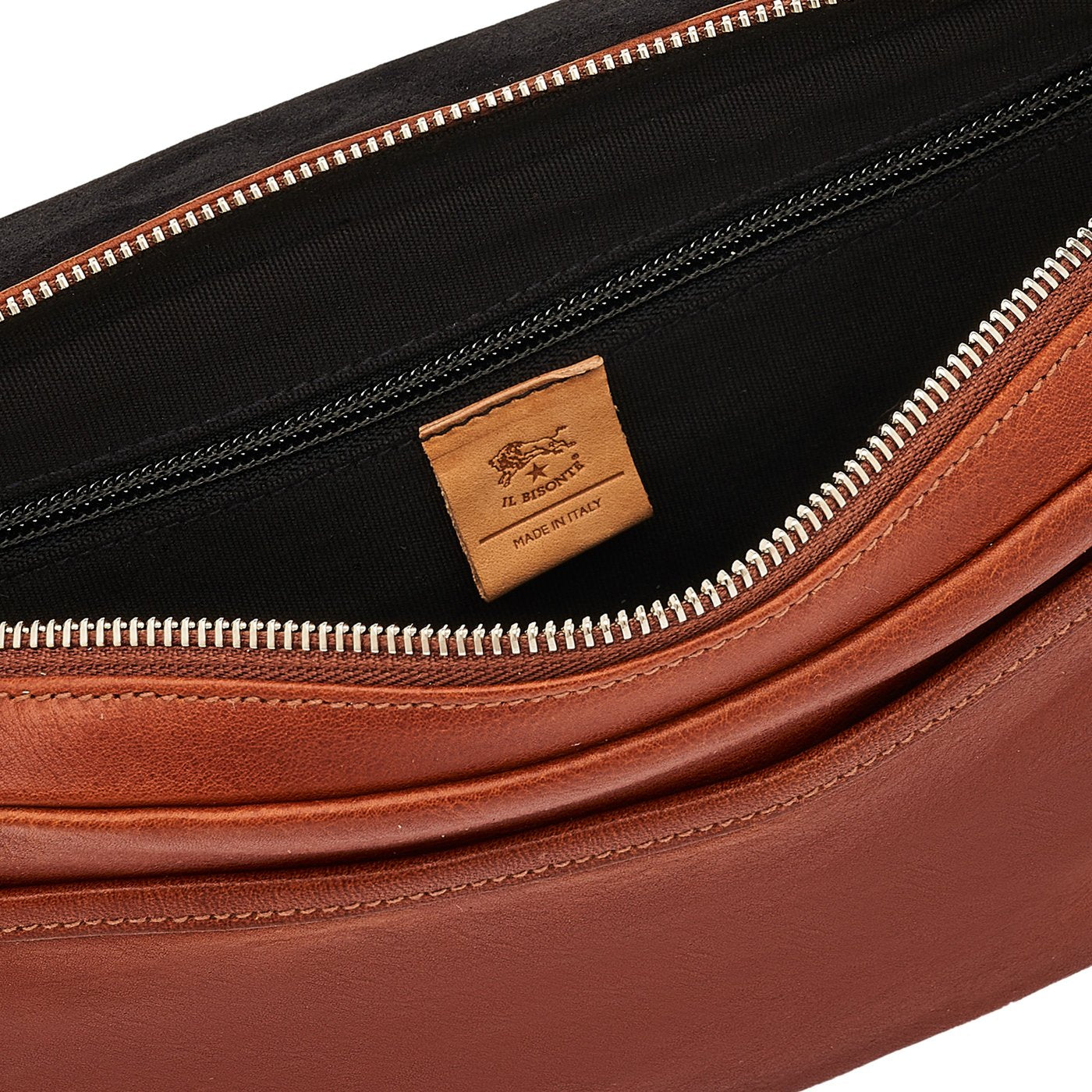 Briefcase in vintage leather color black – Il Bisonte