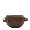 Oliveta | Marsupio da donna in pelle colore marrone tabacco