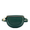 Oliveta | Marsupio da donna in pelle colore verde oleandro