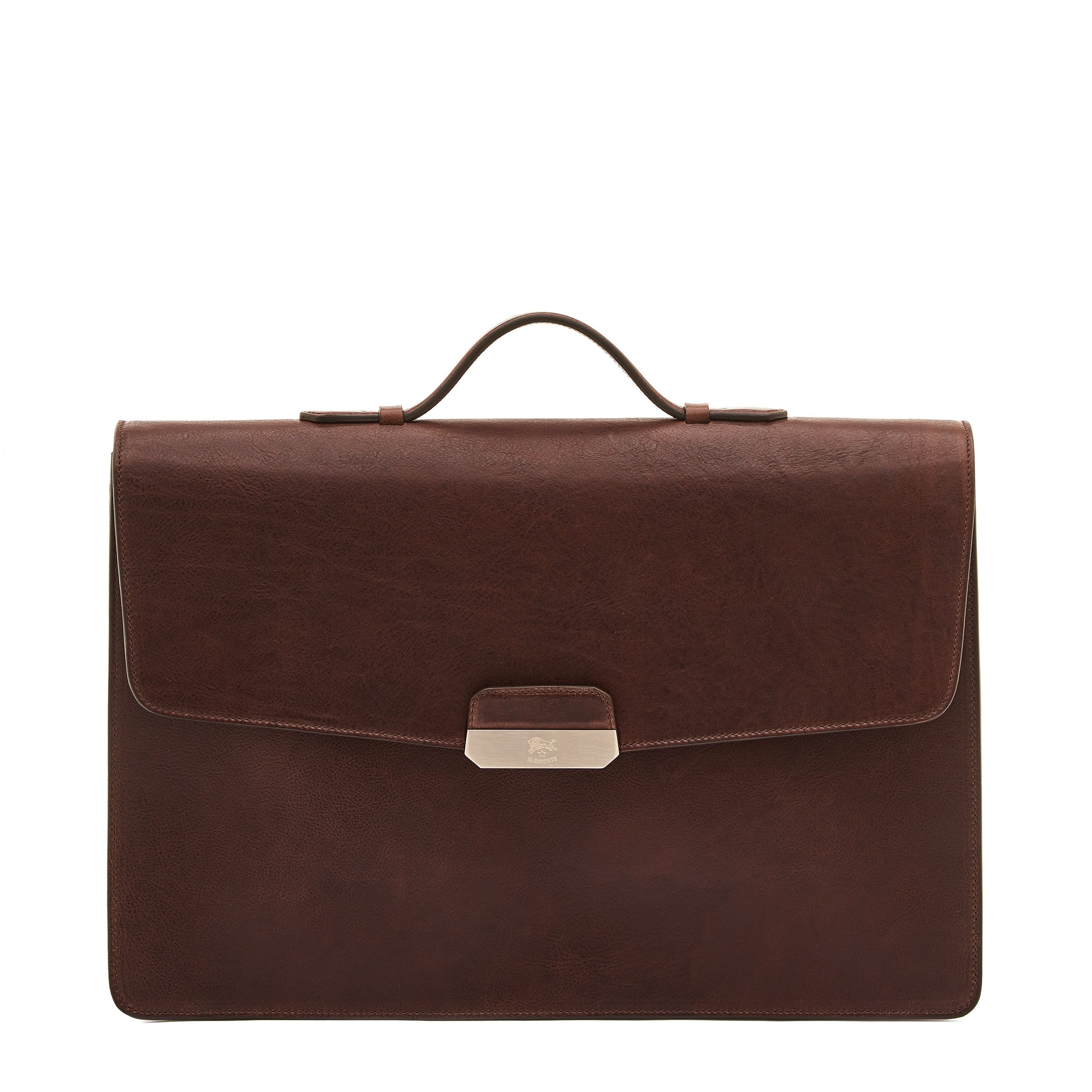 Medici | Valigetta da uomo in pelle invecchiata colore caffè