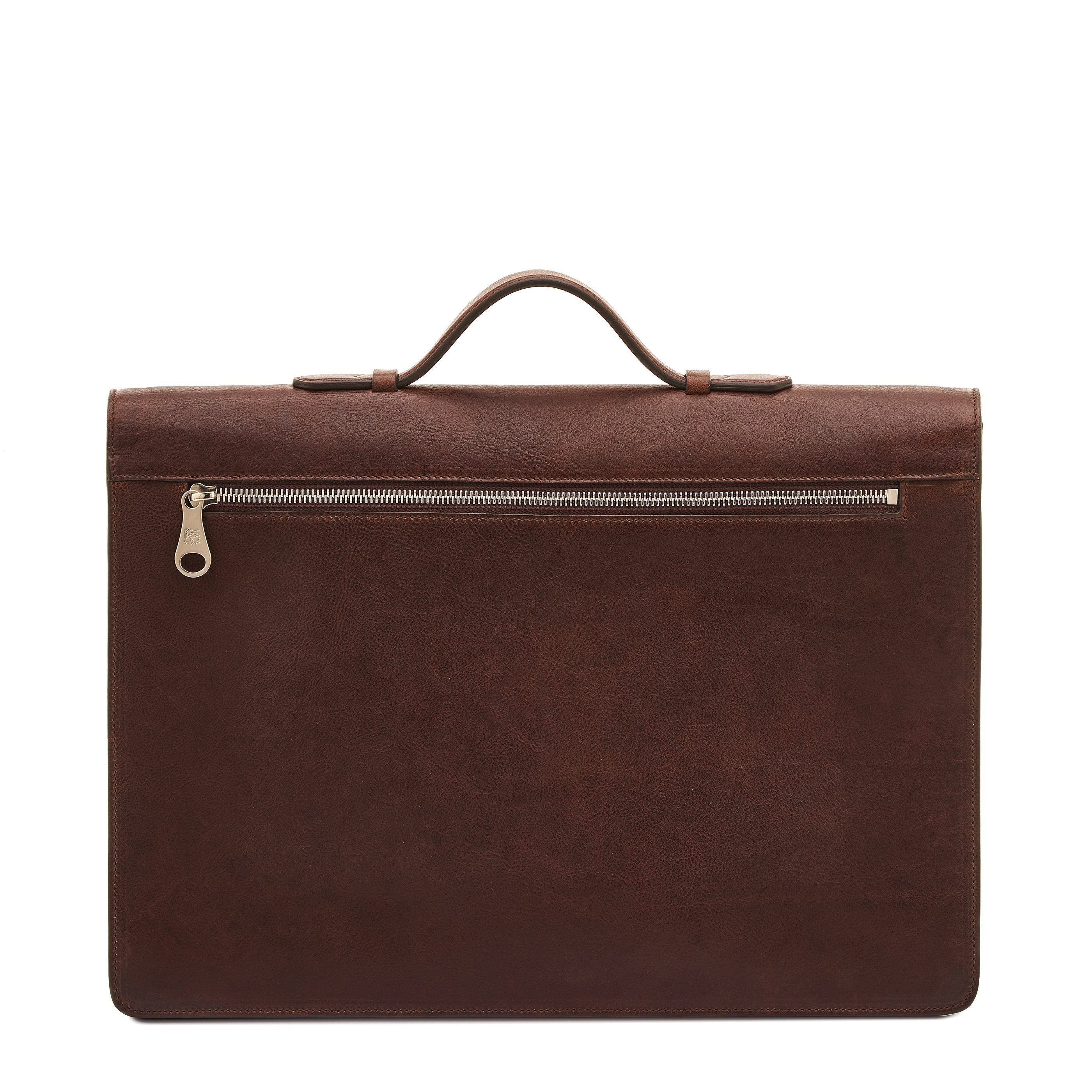 Medici | Valigetta da uomo in pelle invecchiata colore caffè