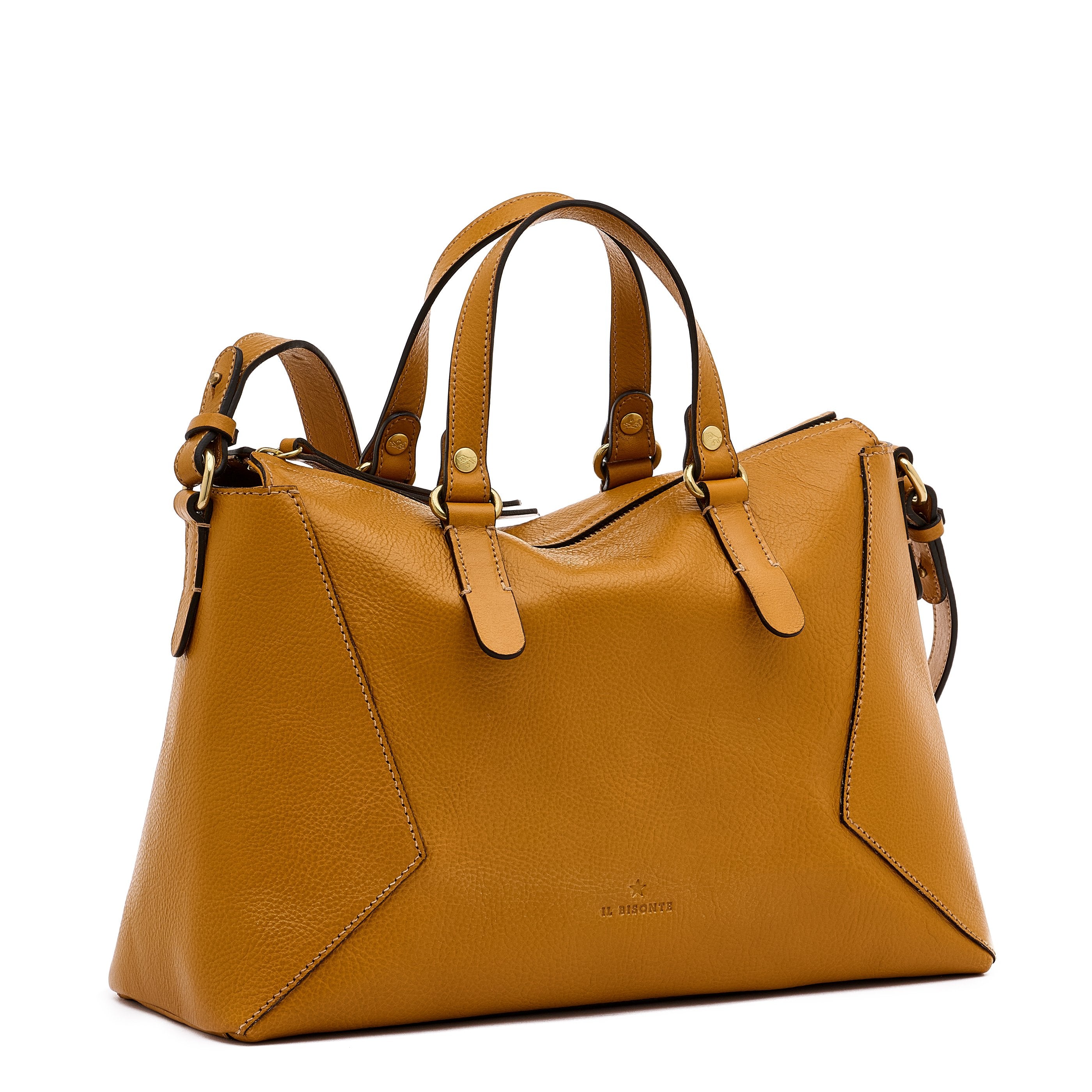 Storia | Women's boston in leather color yellow narciso — 
side view
 — 3 of 10