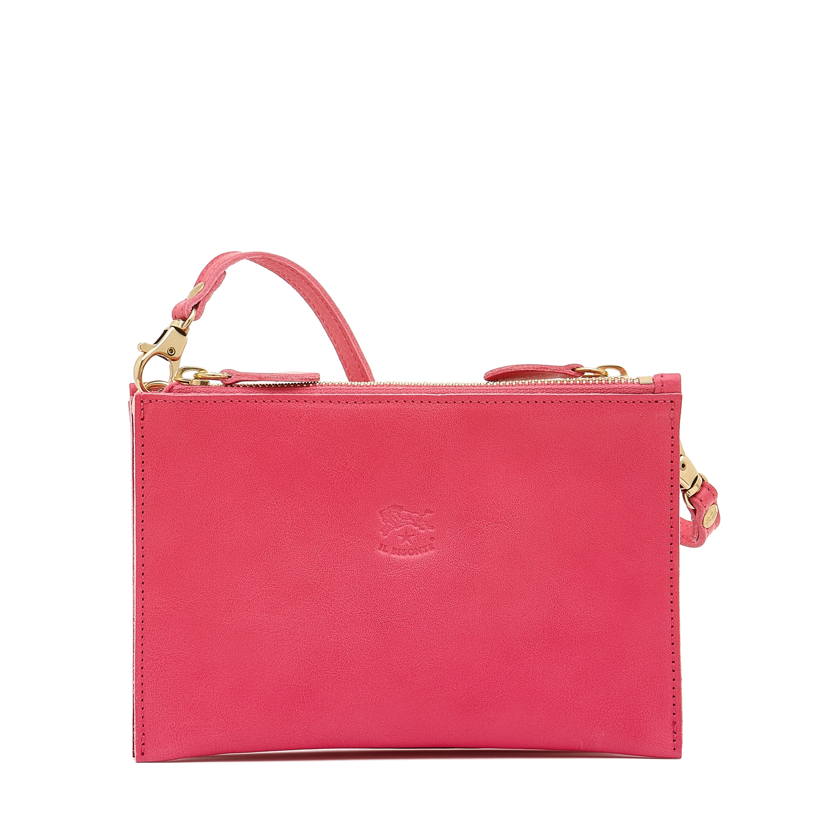 Talamone | Women's clutch bag in leather color azalea