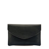 Esperia | Women's Clutch Bag in Leather color Black