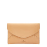 Esperia | Women's clutch bag in leather color natural