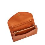 Bigallo | Women's clutch bag in leather color caramel