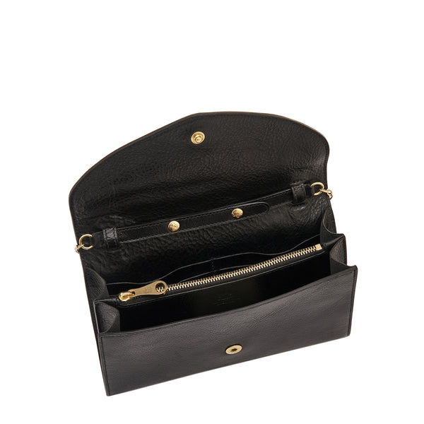 Bigallo | Women's clutch bag in leather color black