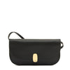 Atelier | Women's clutch bag in leather color black