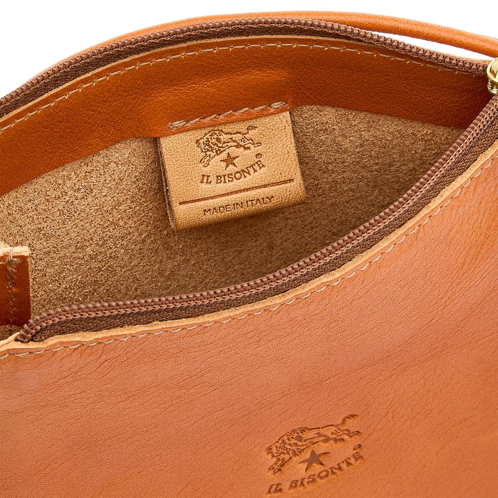 Lisa | Borsa a tracolla da donna in pelle colore caramello