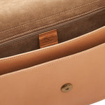 Salina | Women's crossbody bag in leather color natural