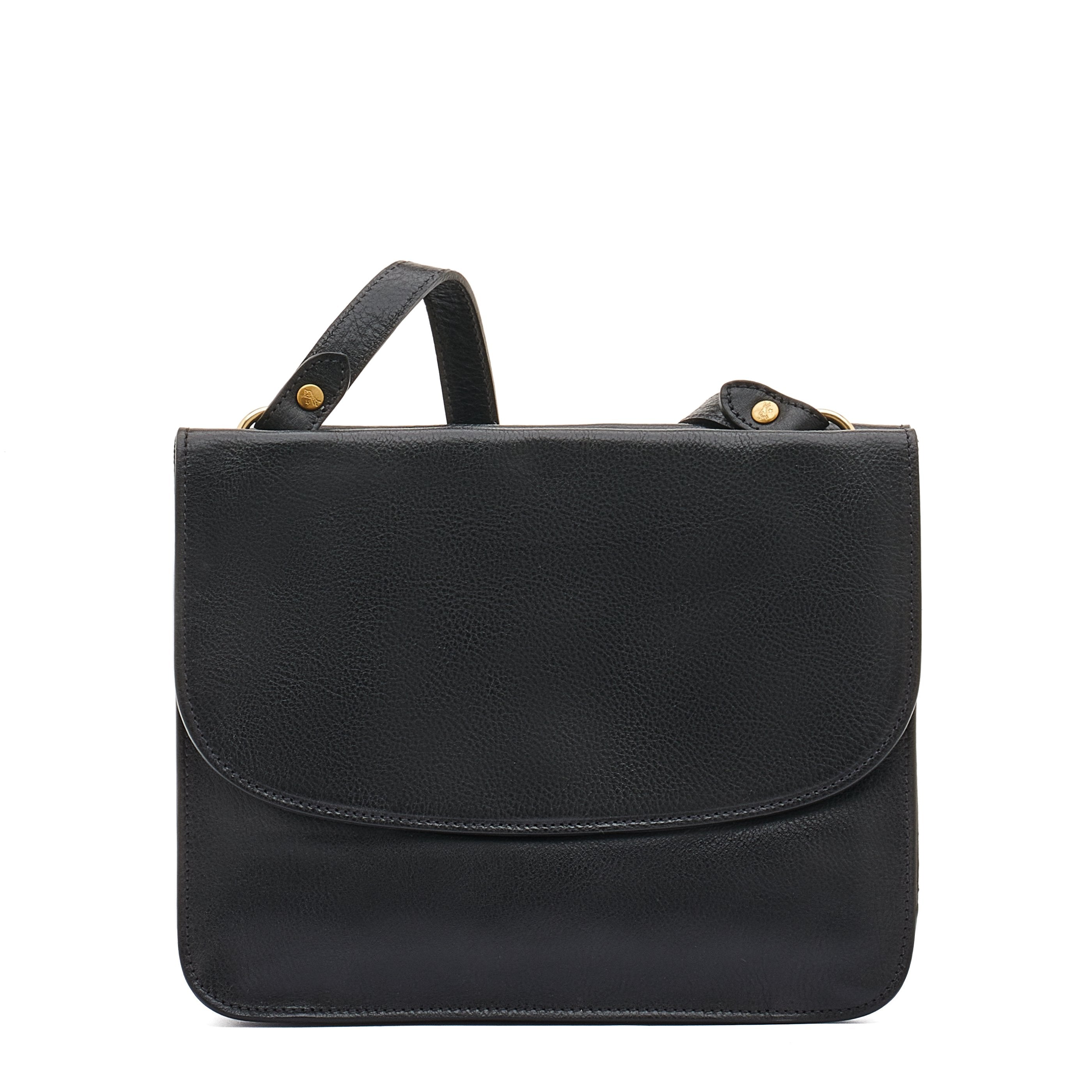 Studio | Women's Crossbody Bag in Leather color Black