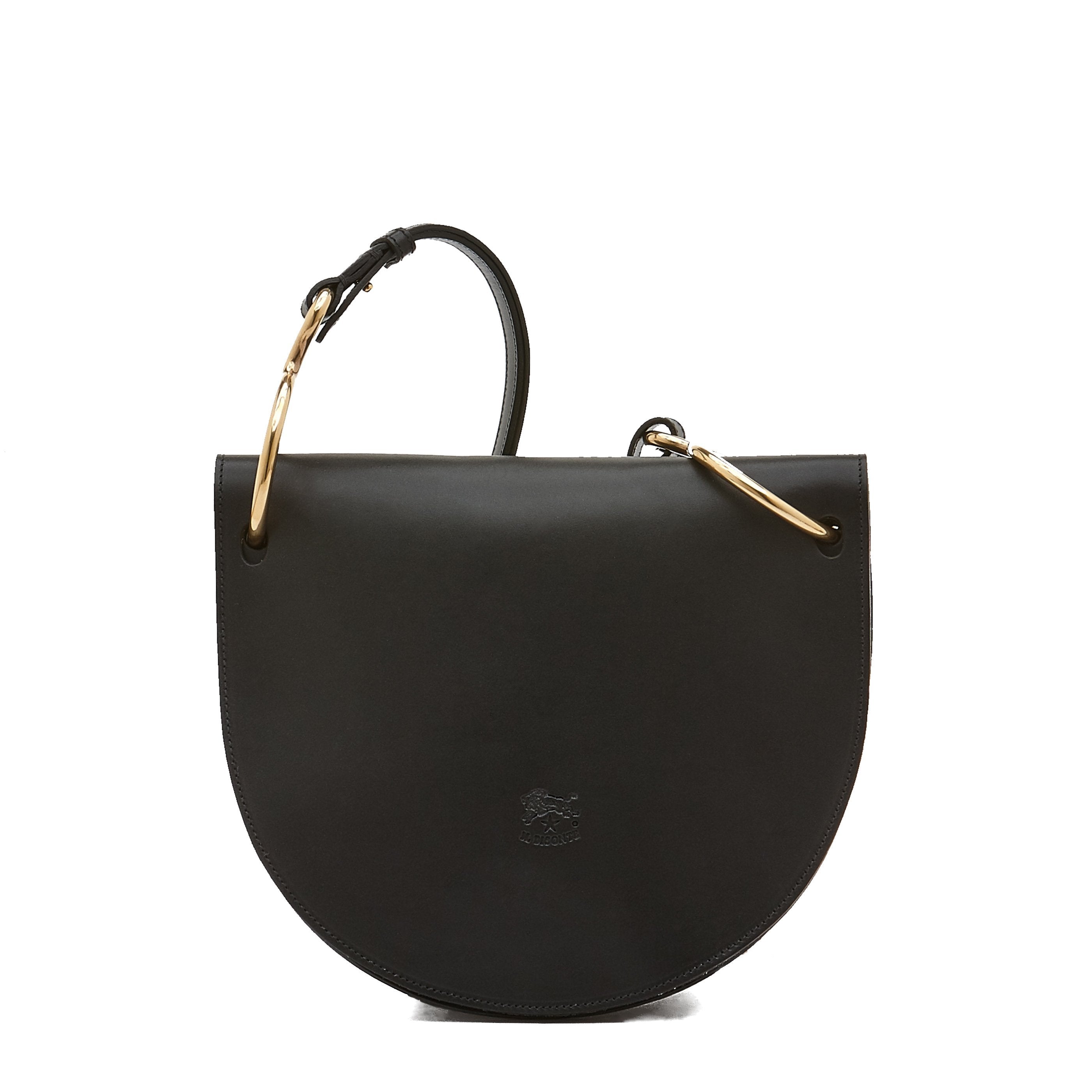 Consuelo | Women's Crossbody Bag in Leather color Black