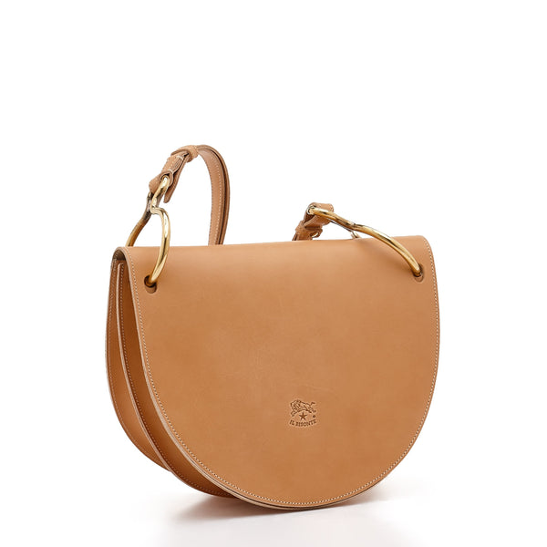 Consuelo | Women's Crossbody Bag in Leather color Natural